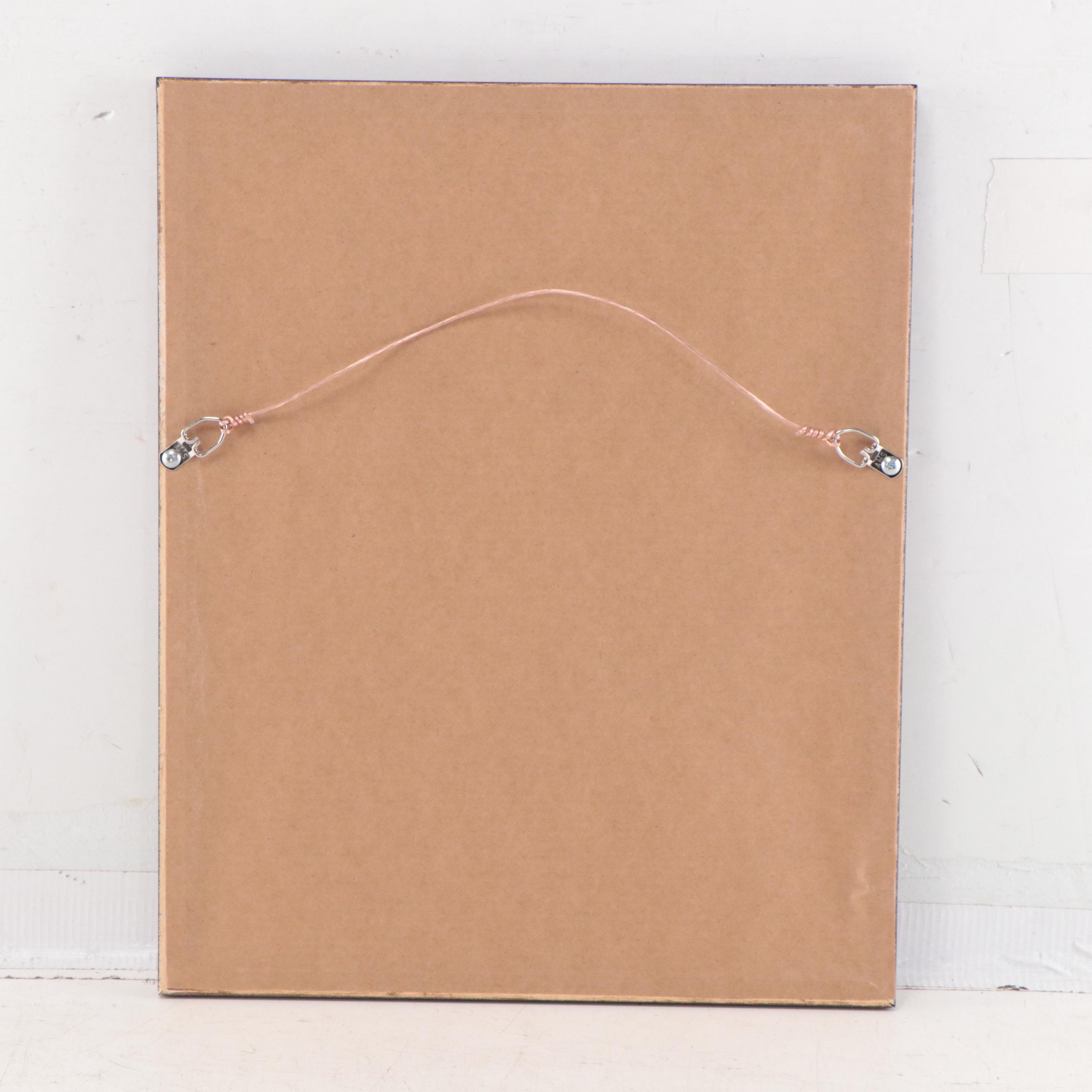 Old Crow Kentucky Whiskey Offset Lithograph Advertisement, Mid-20th Century