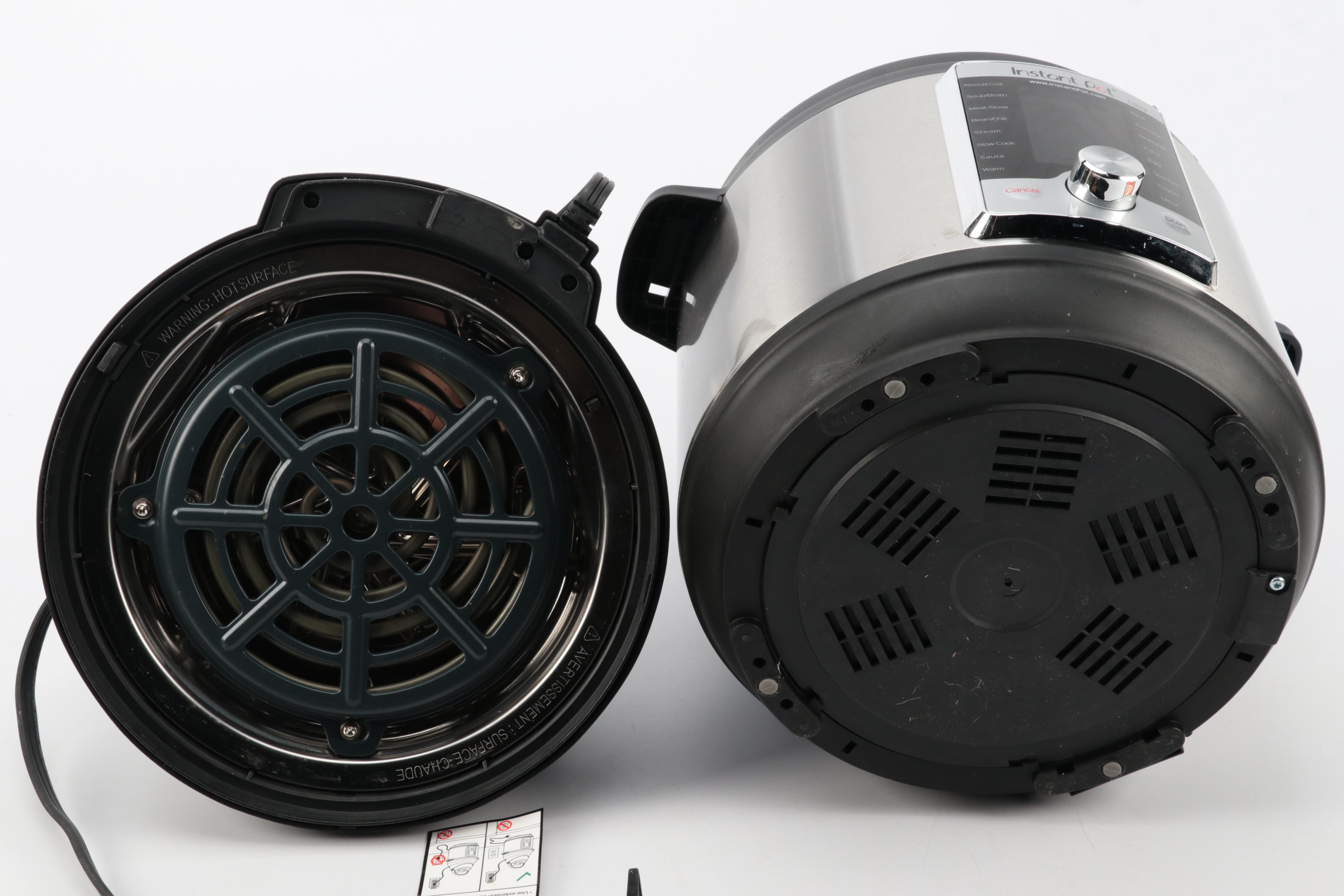 Insta Pot Ultra with Accessories and Cookbooks