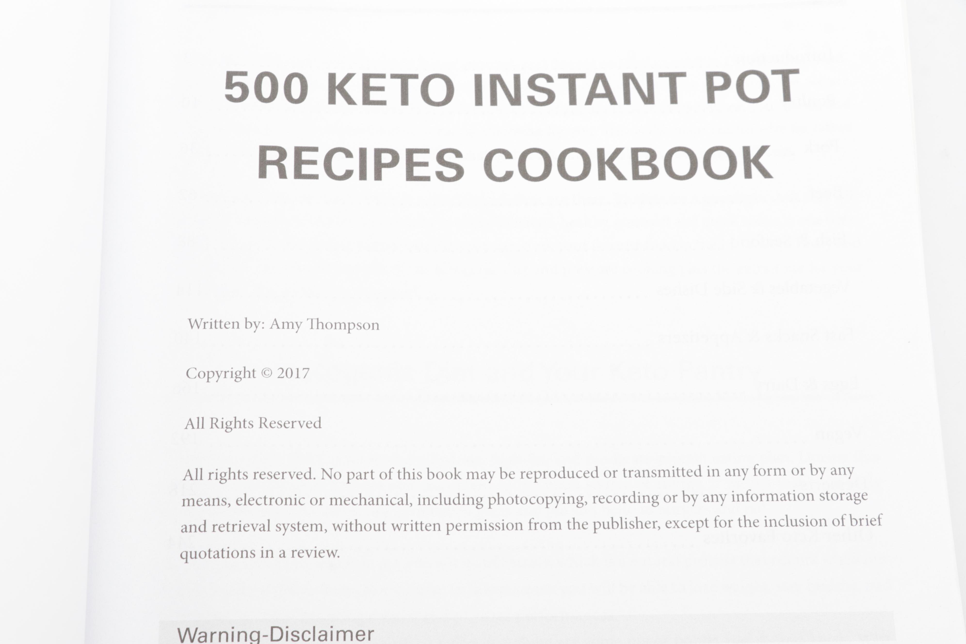 Insta Pot Ultra with Accessories and Cookbooks