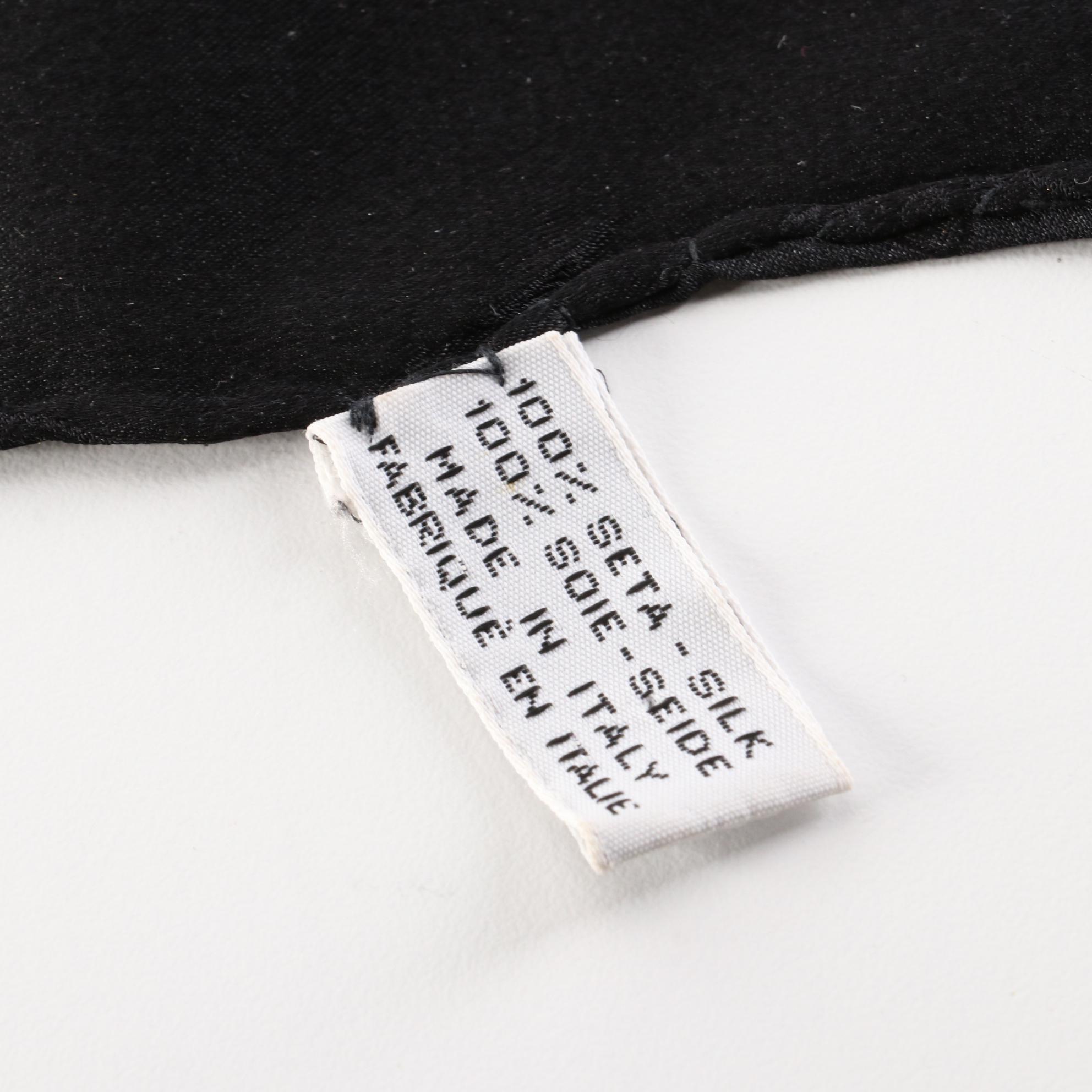 Chanel Medallion Chain Motif Scarf in Silk Jacquard