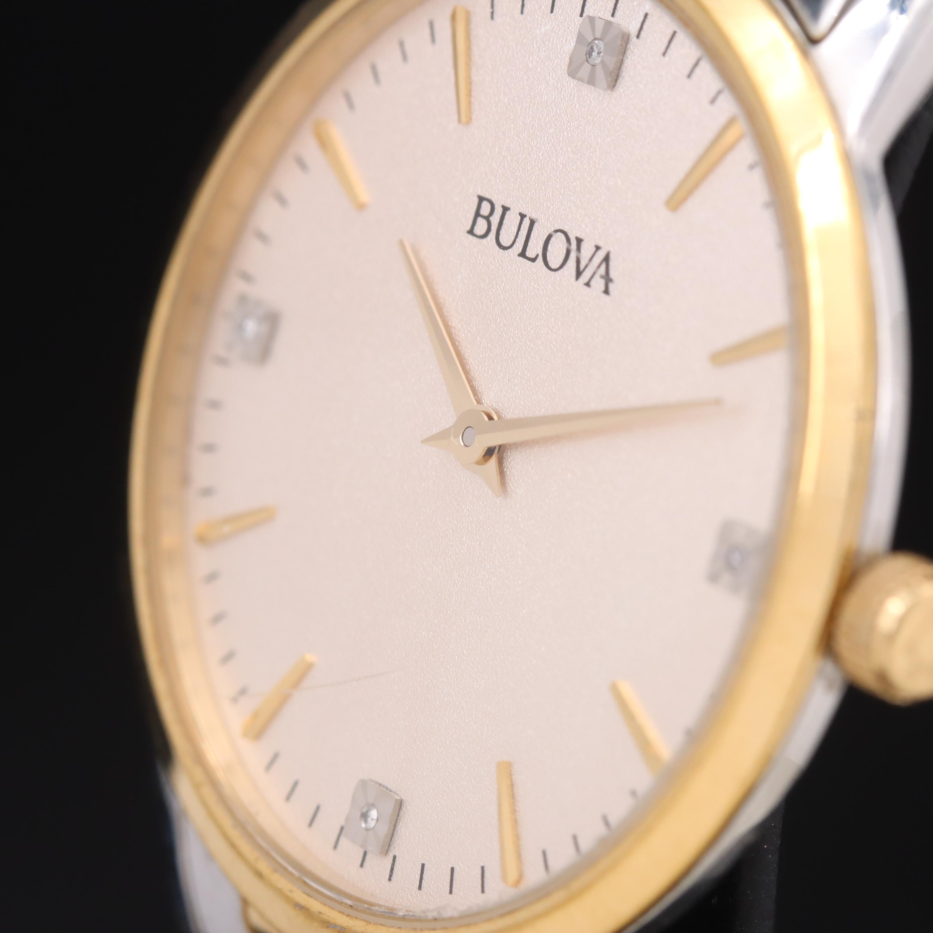 Bulova Two-Tone Quartz Watch