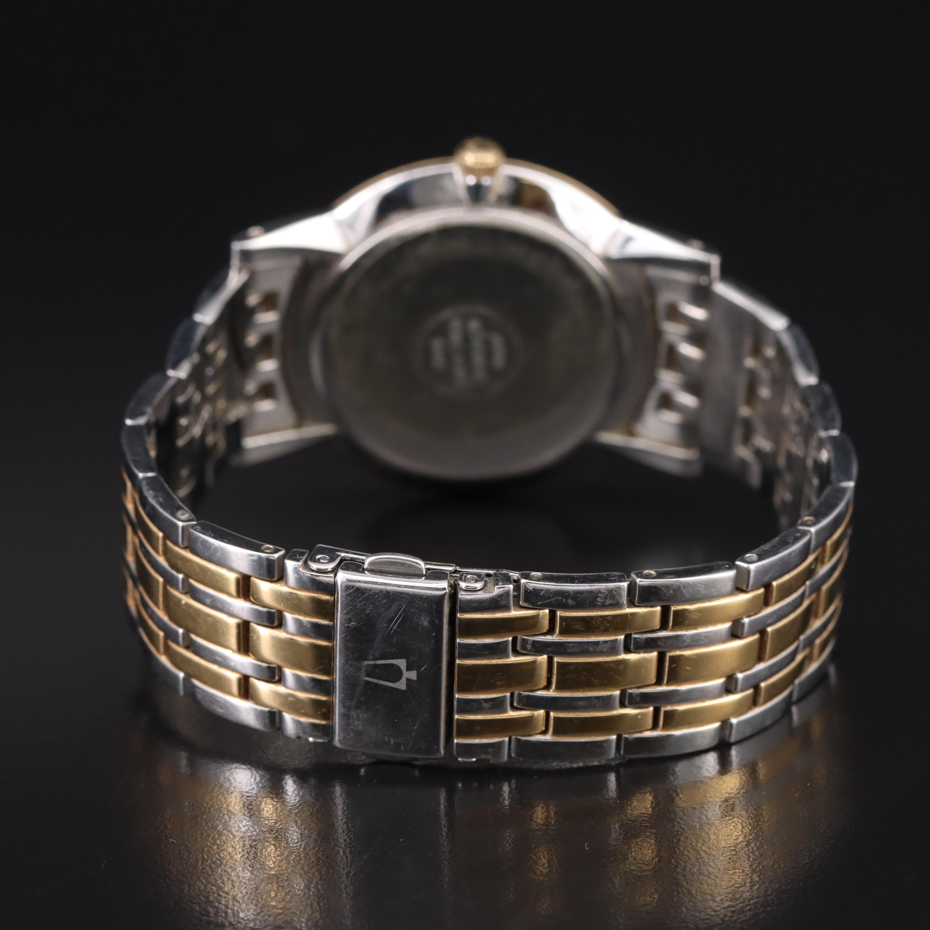 Bulova Two-Tone Quartz Watch