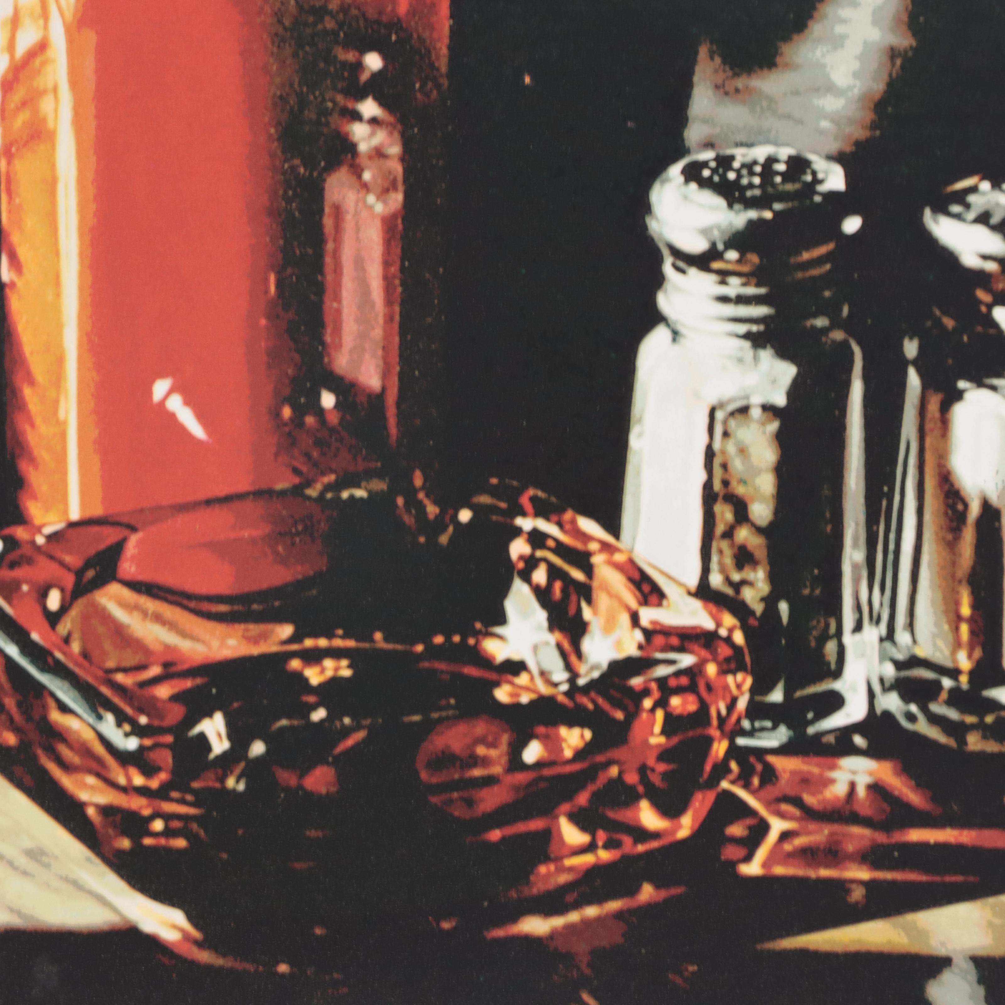 Ralph Goings Serigraph "Still Life with Sugars," 1981