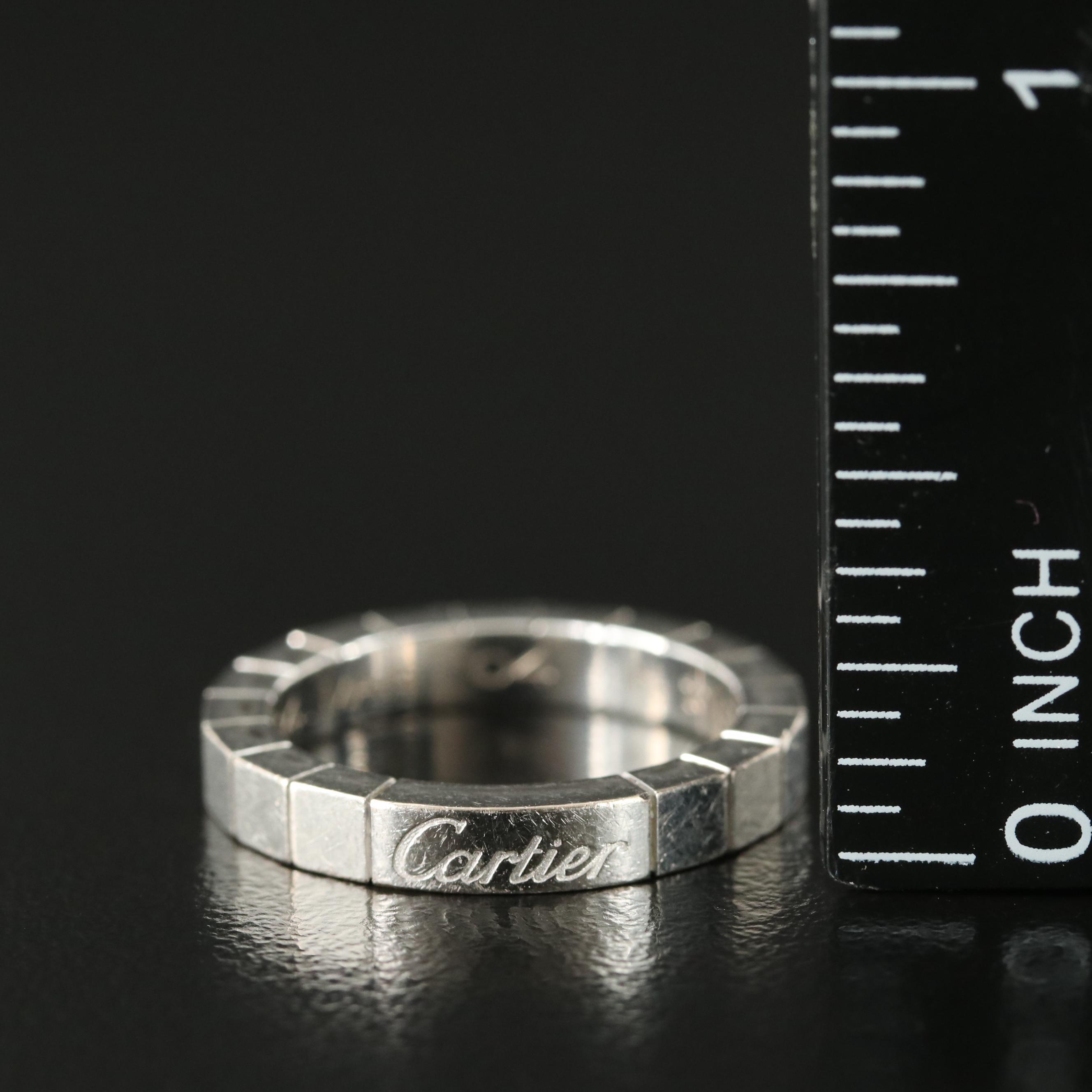 Cartier "Lanieres" 18K 3.00 mm Ring