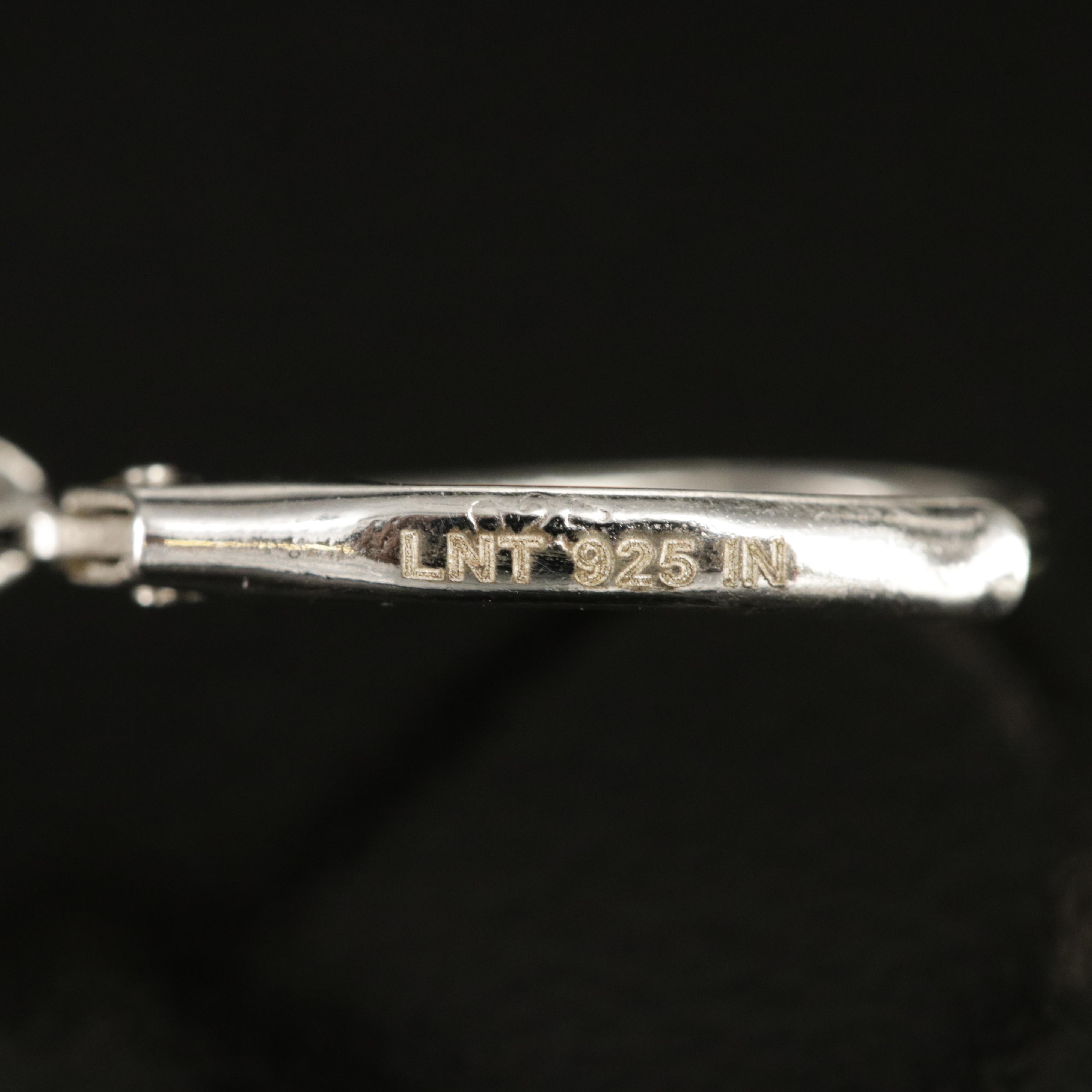 Sterling Amethyst and Topaz Earrings