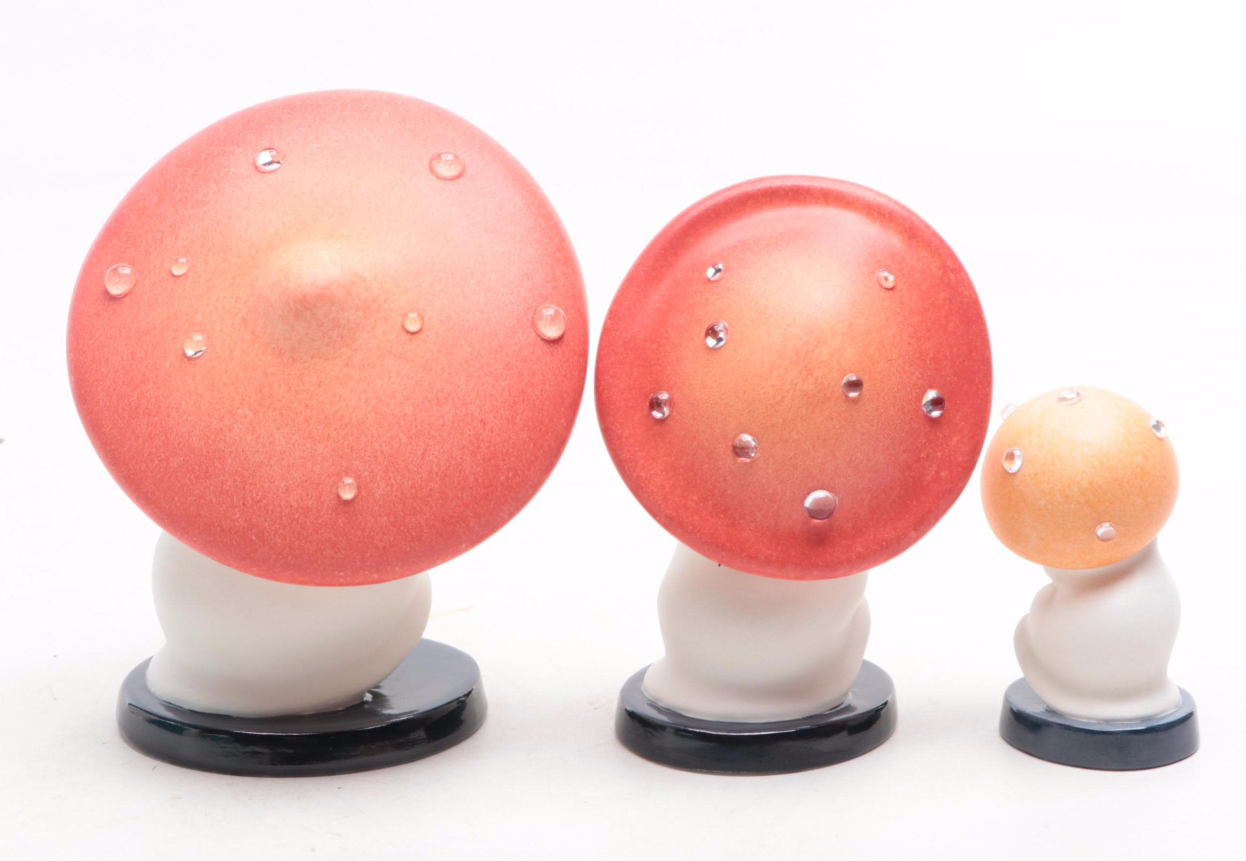 Walt Disney Classics Fantasia "Mushroom Dancer" Ceramic Figurines