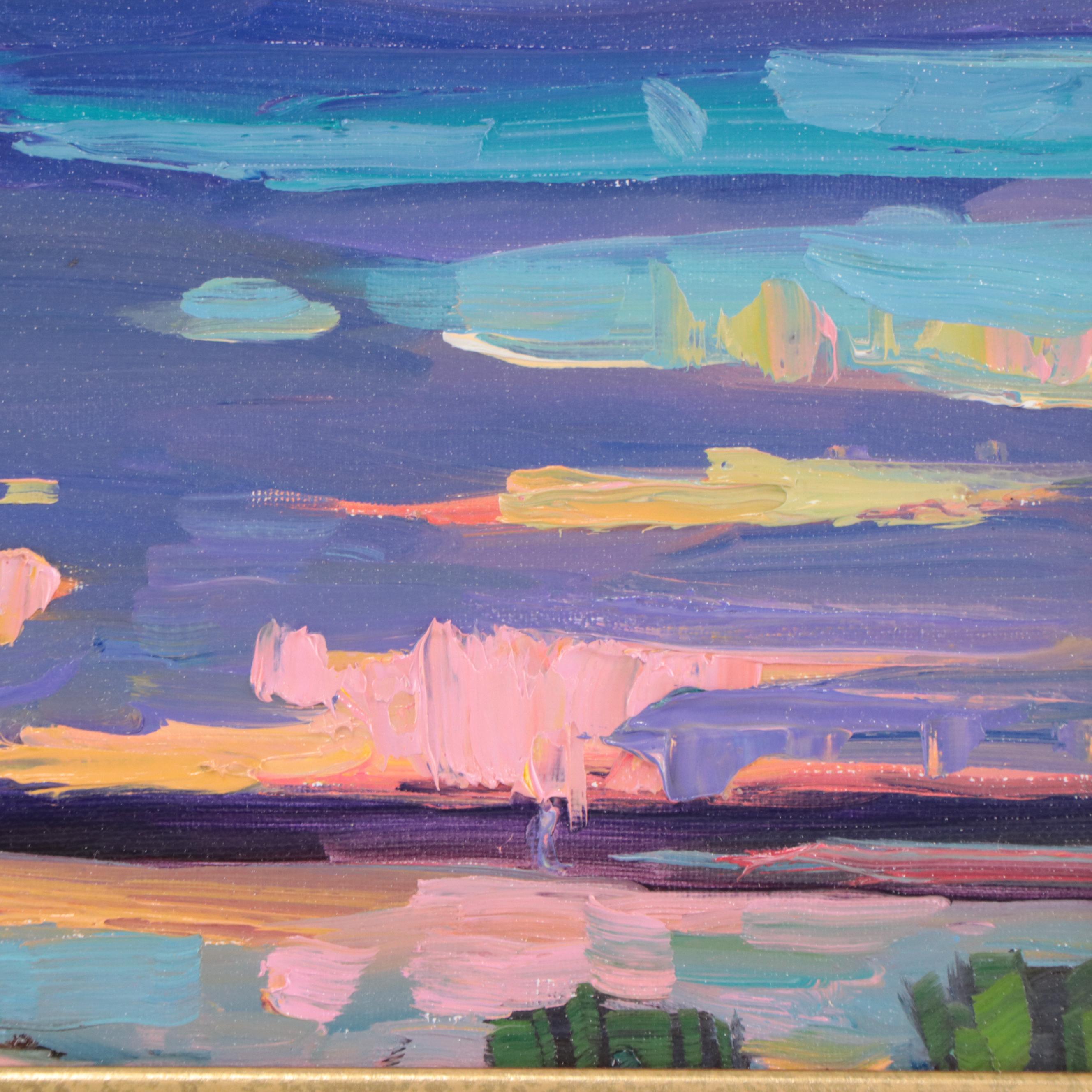 William Hawkins Landscape Oil Painting, 2023