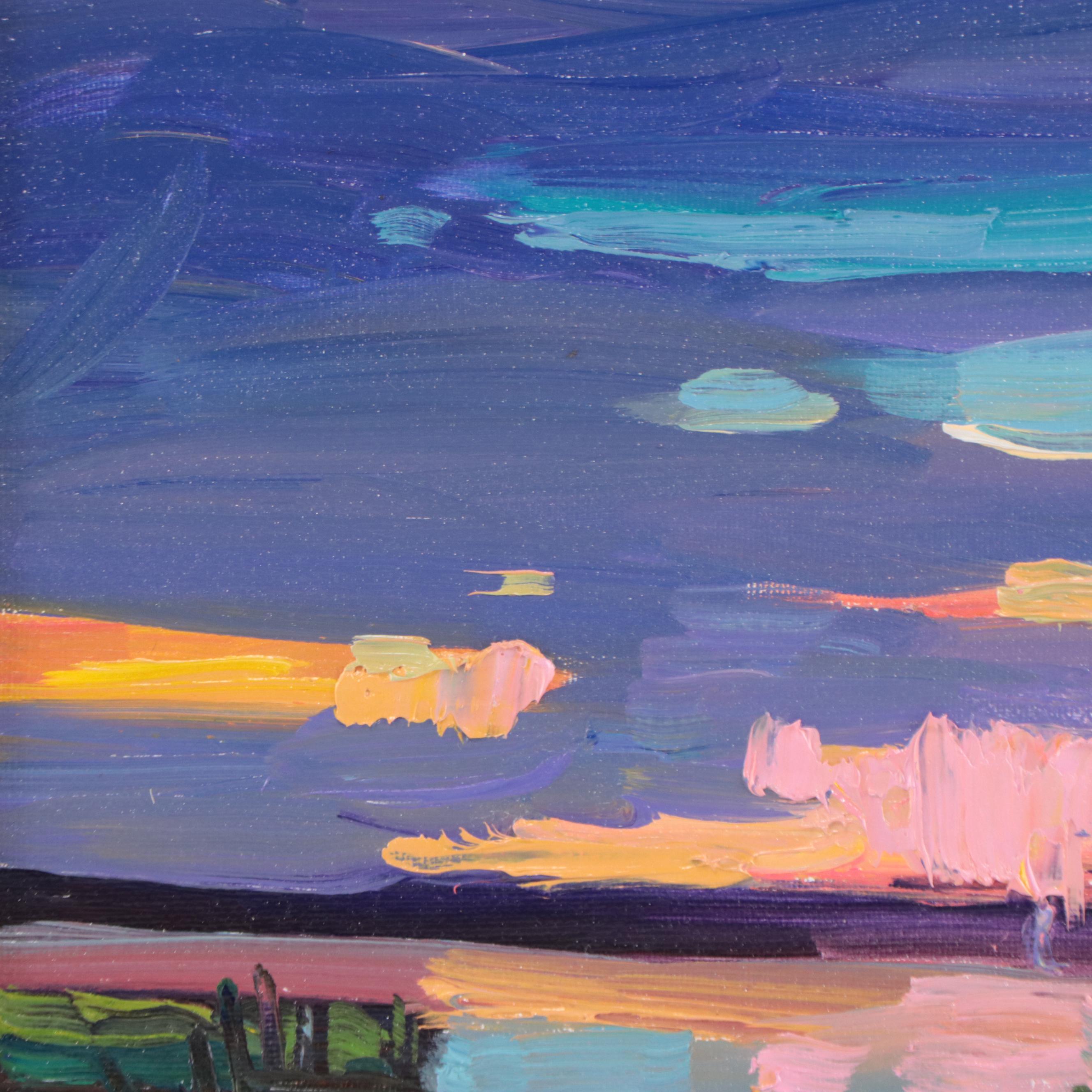 William Hawkins Landscape Oil Painting, 2023