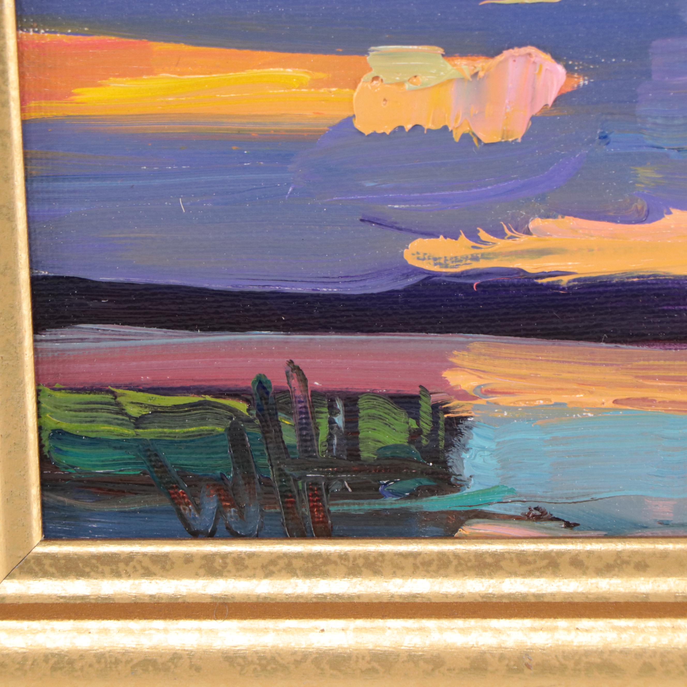 William Hawkins Landscape Oil Painting, 2023