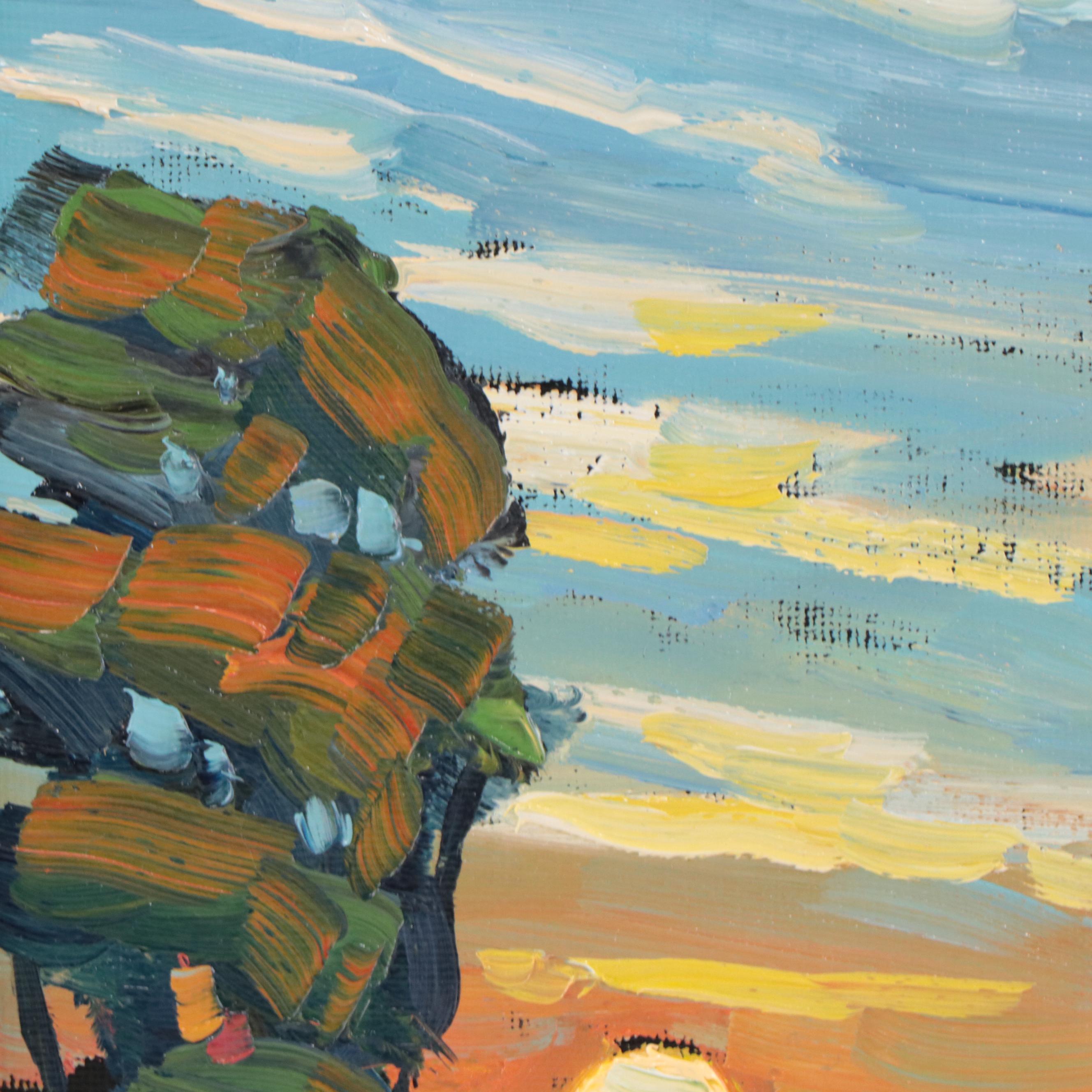 William Hawkins Landscape Oil Painting, 2023