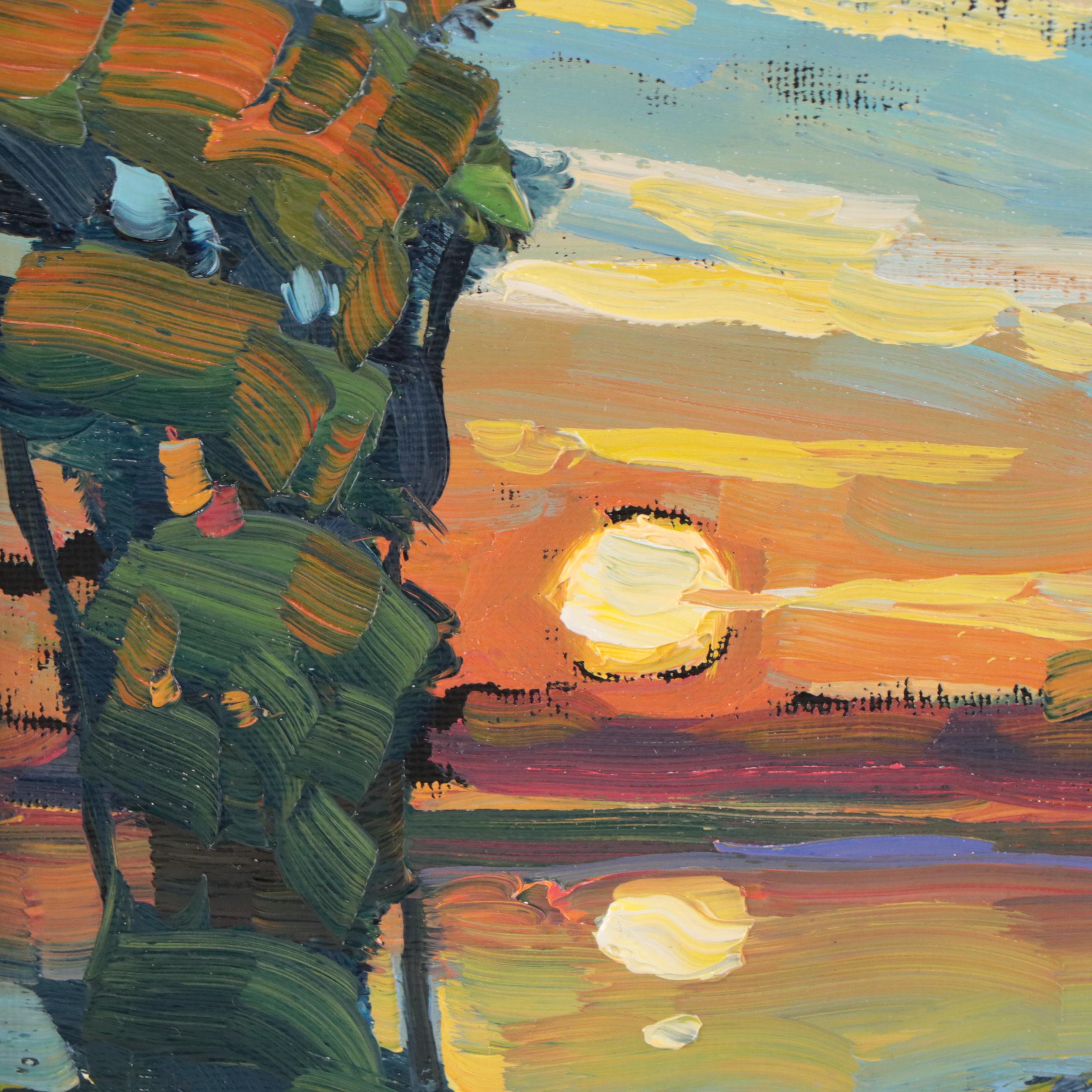 William Hawkins Landscape Oil Painting, 2023