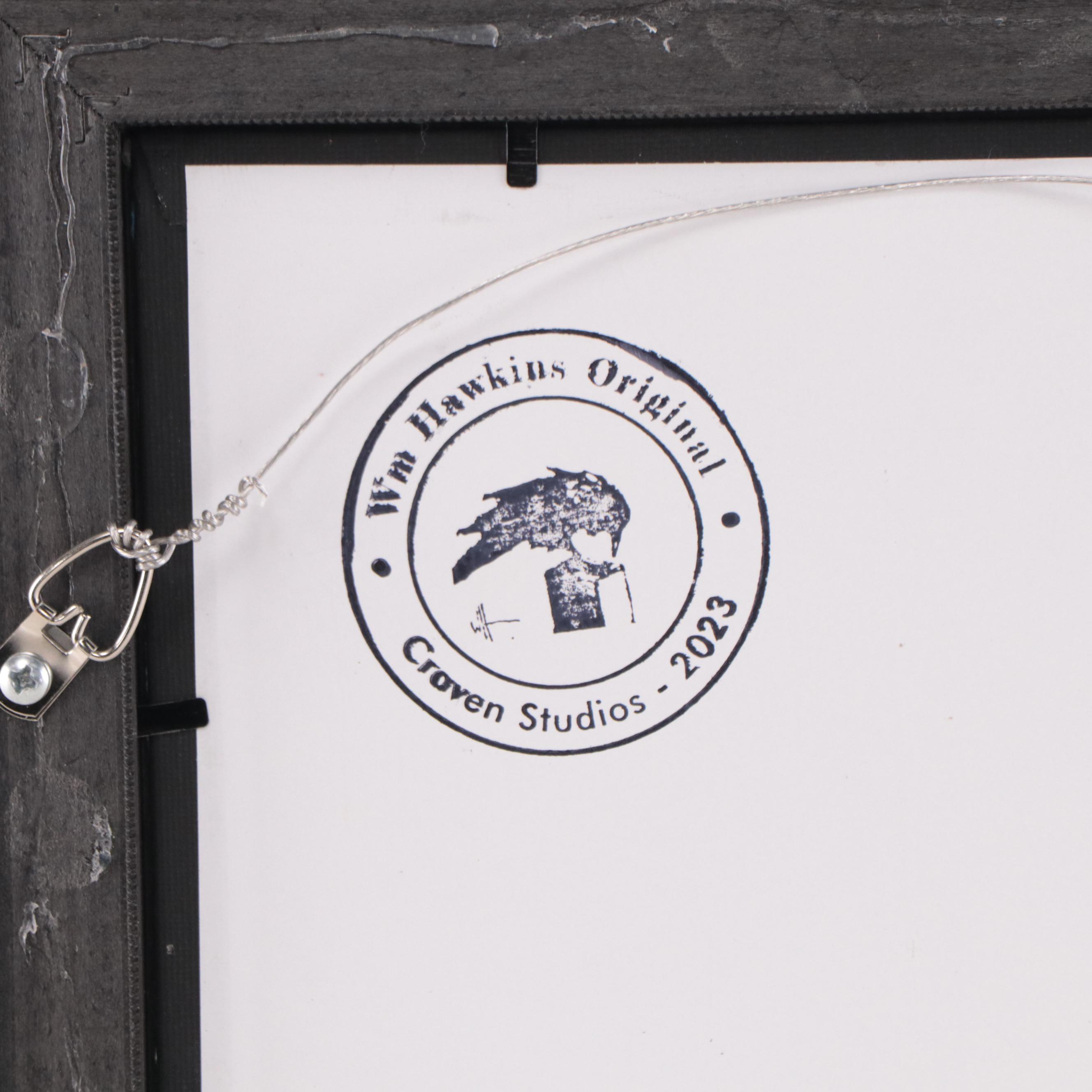 William Hawkins Landscape Oil Painting, 2023