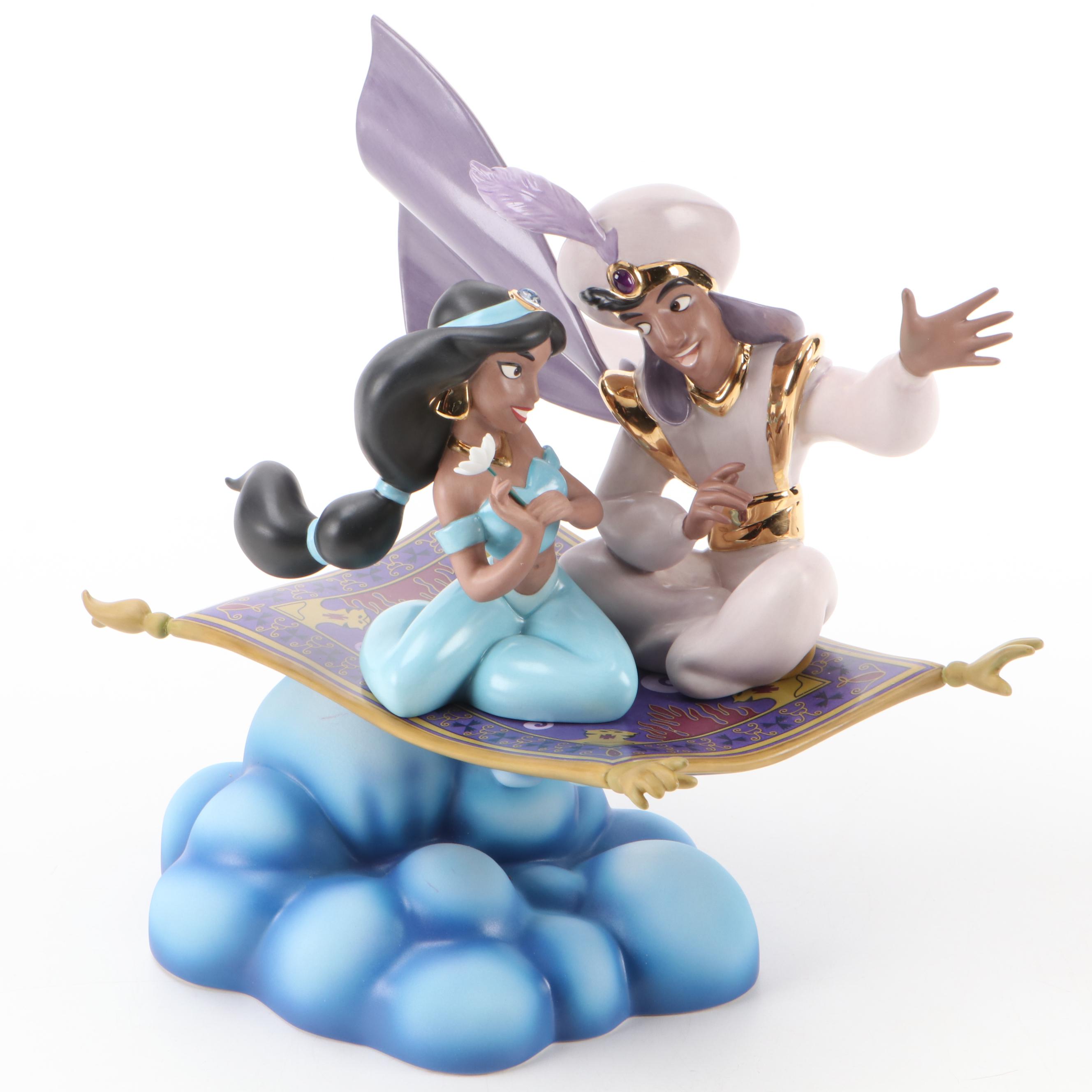 Walt Disney Classics Aladdin "A Whole New World" Limited Edition Figurine