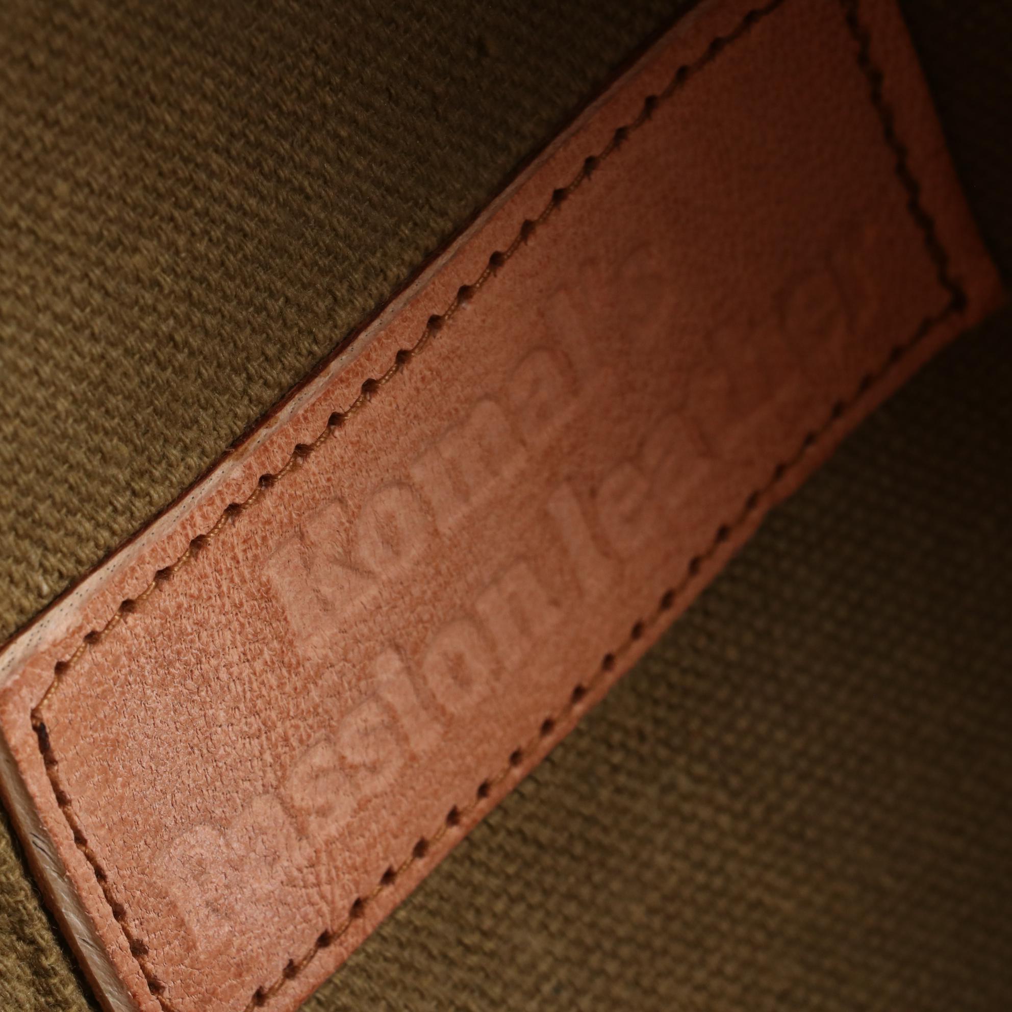 Komal's Passion Leather 32" Duffle Bag in Naturally Tanned Goatskin Leather