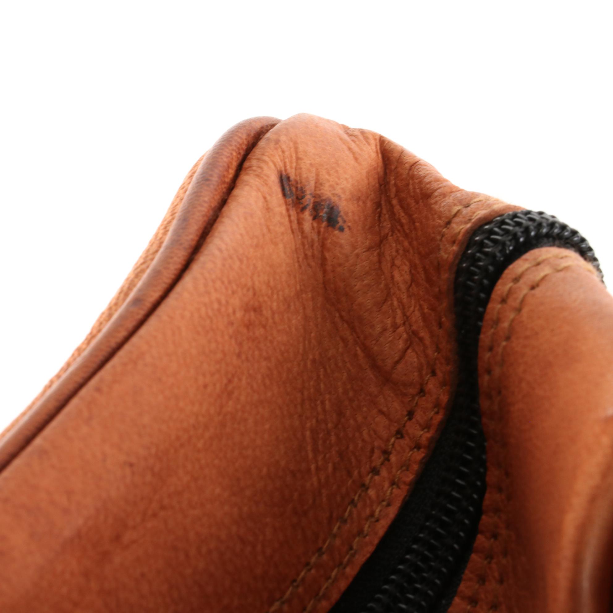 Komal's Passion Leather 32" Duffle Bag in Naturally Tanned Goatskin Leather