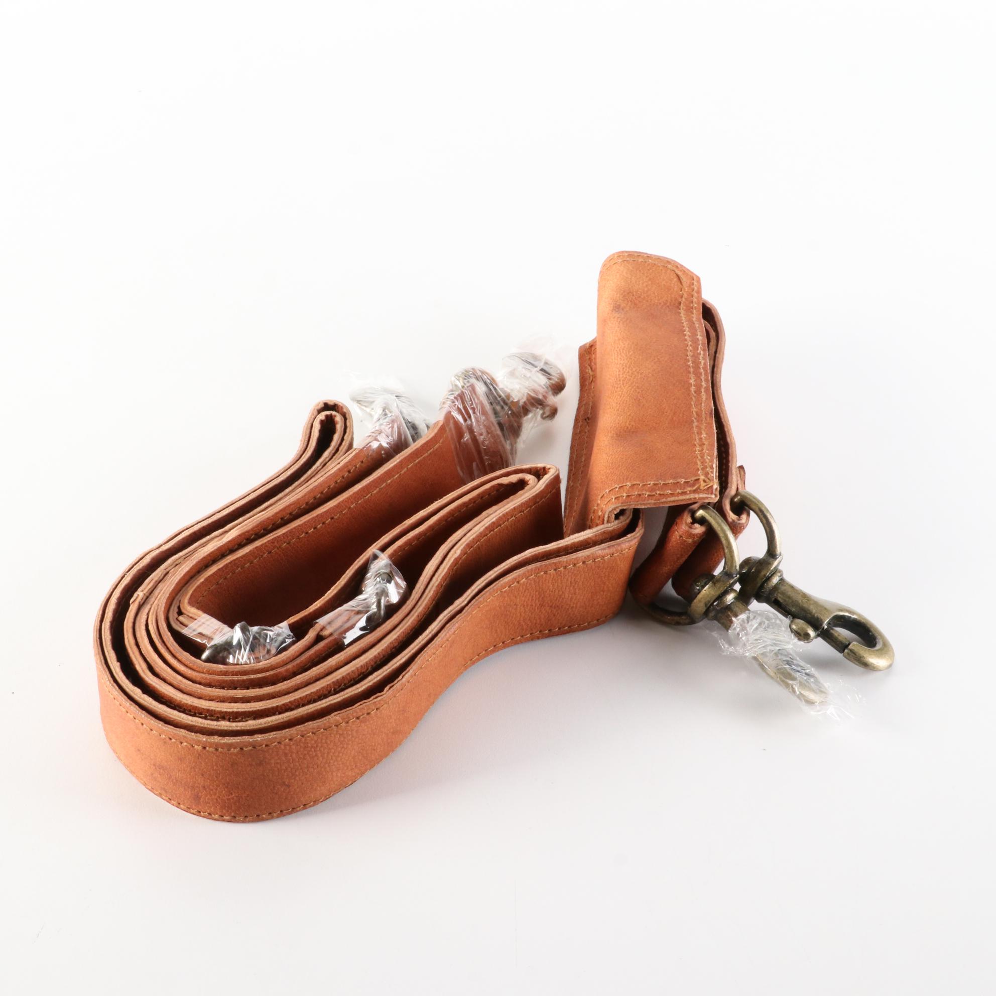 Komal's Passion Leather 32" Duffle Bag in Naturally Tanned Goatskin Leather