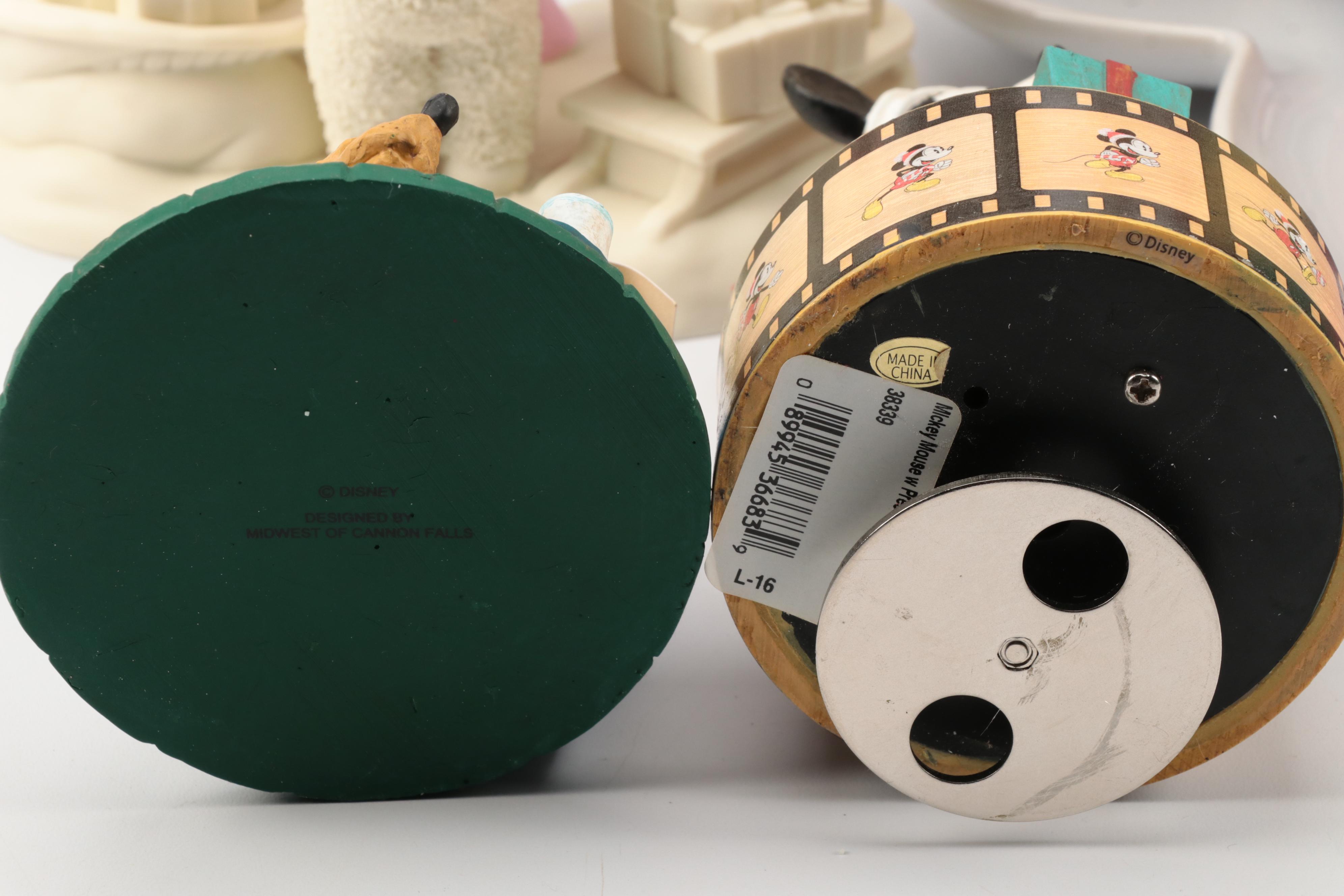 The Disney Artist Collection with Other Ornaments and Christmas Decorations