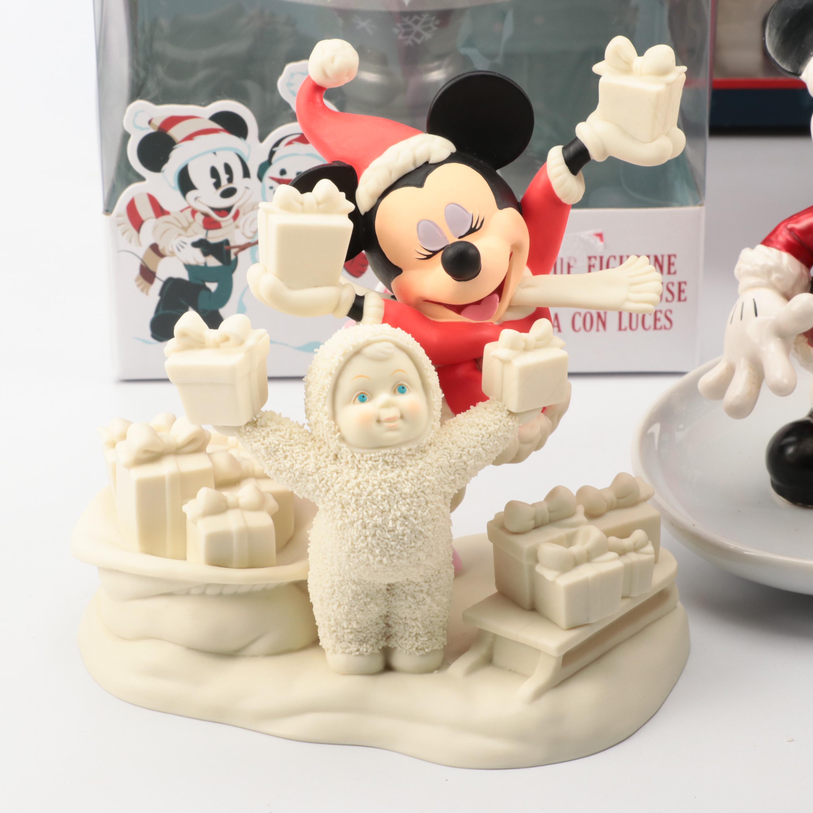 The Disney Artist Collection with Other Ornaments and Christmas Decorations