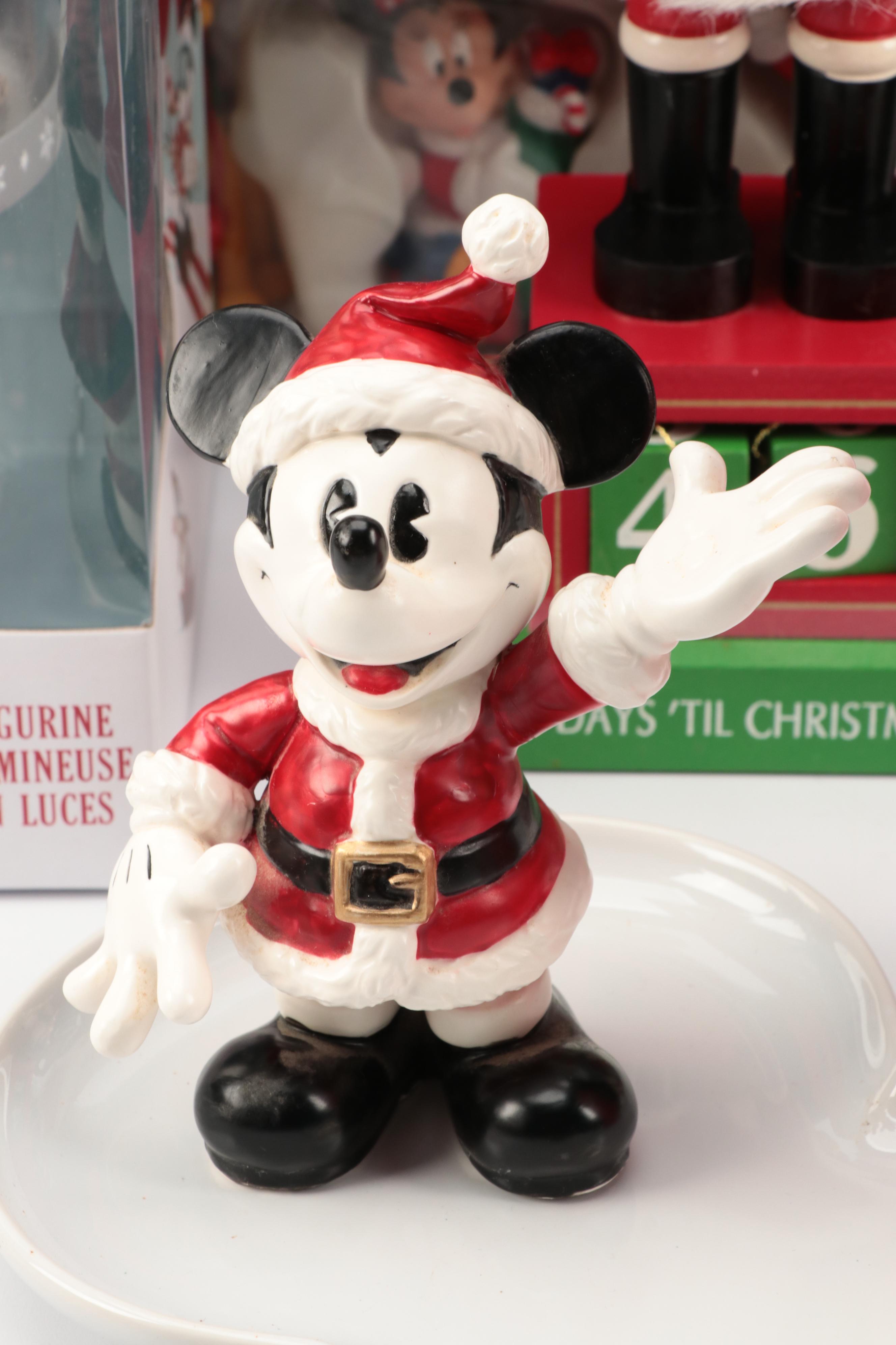 The Disney Artist Collection with Other Ornaments and Christmas Decorations