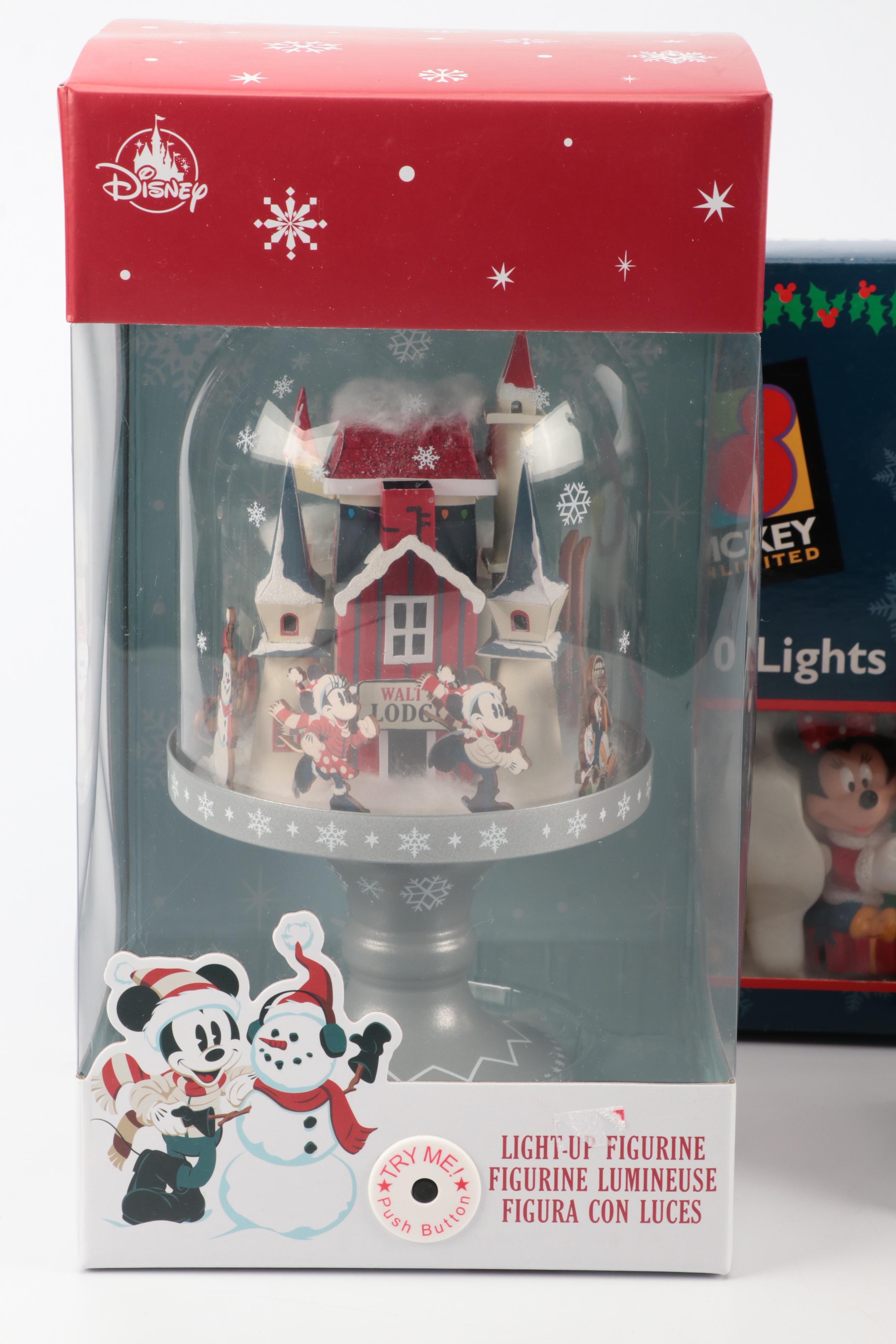 The Disney Artist Collection with Other Ornaments and Christmas Decorations