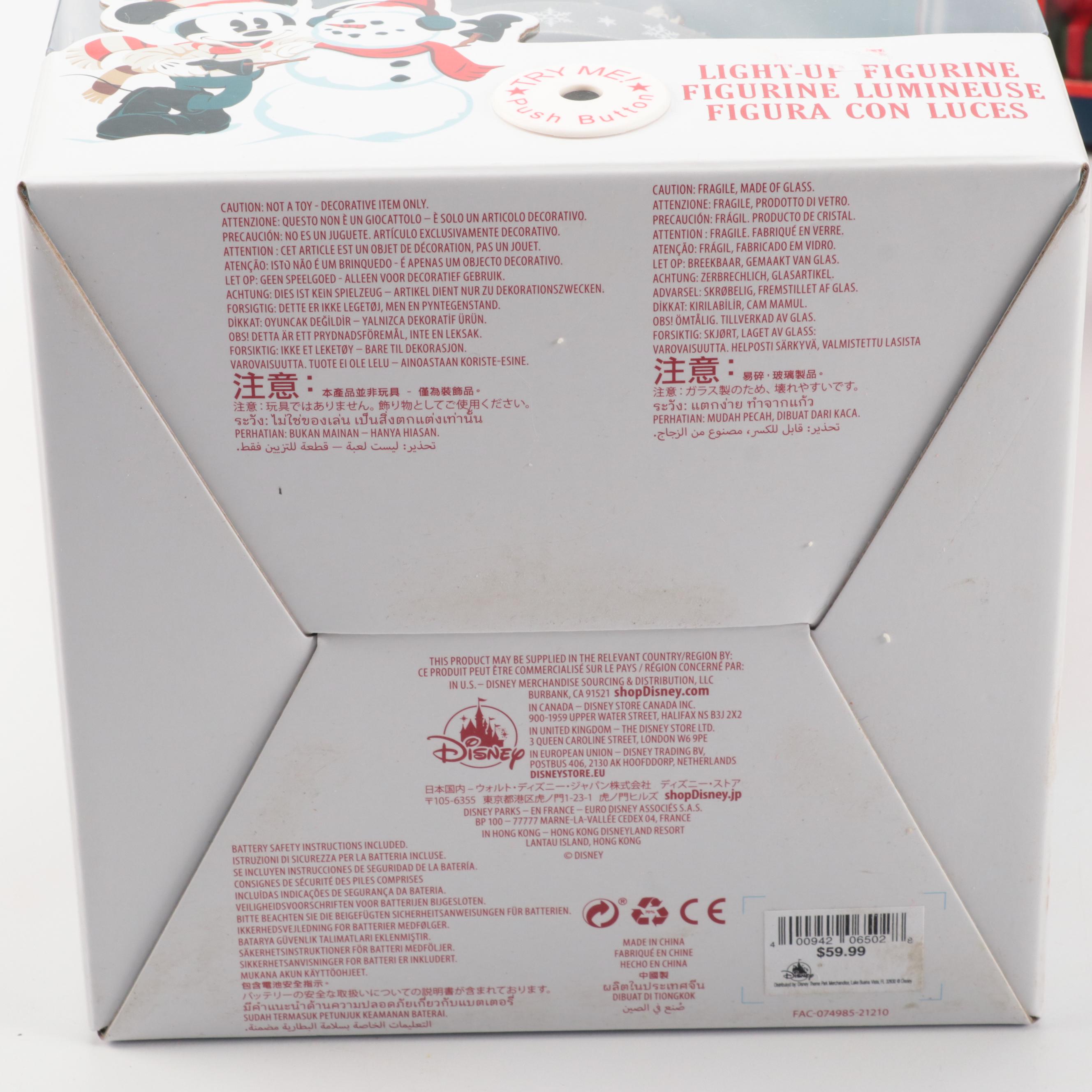 The Disney Artist Collection with Other Ornaments and Christmas Decorations