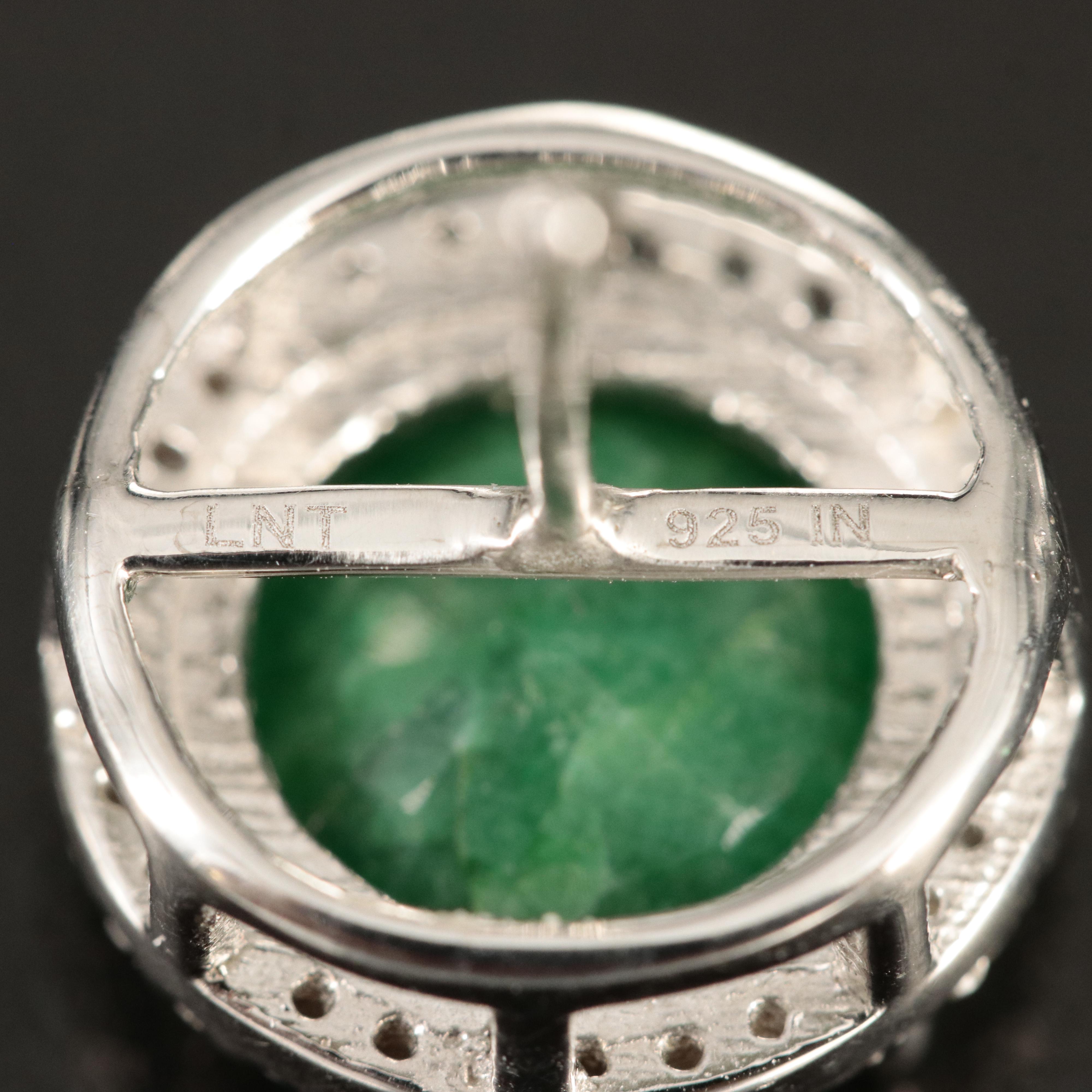 Sterling Beryl and Topaz Button Earrings