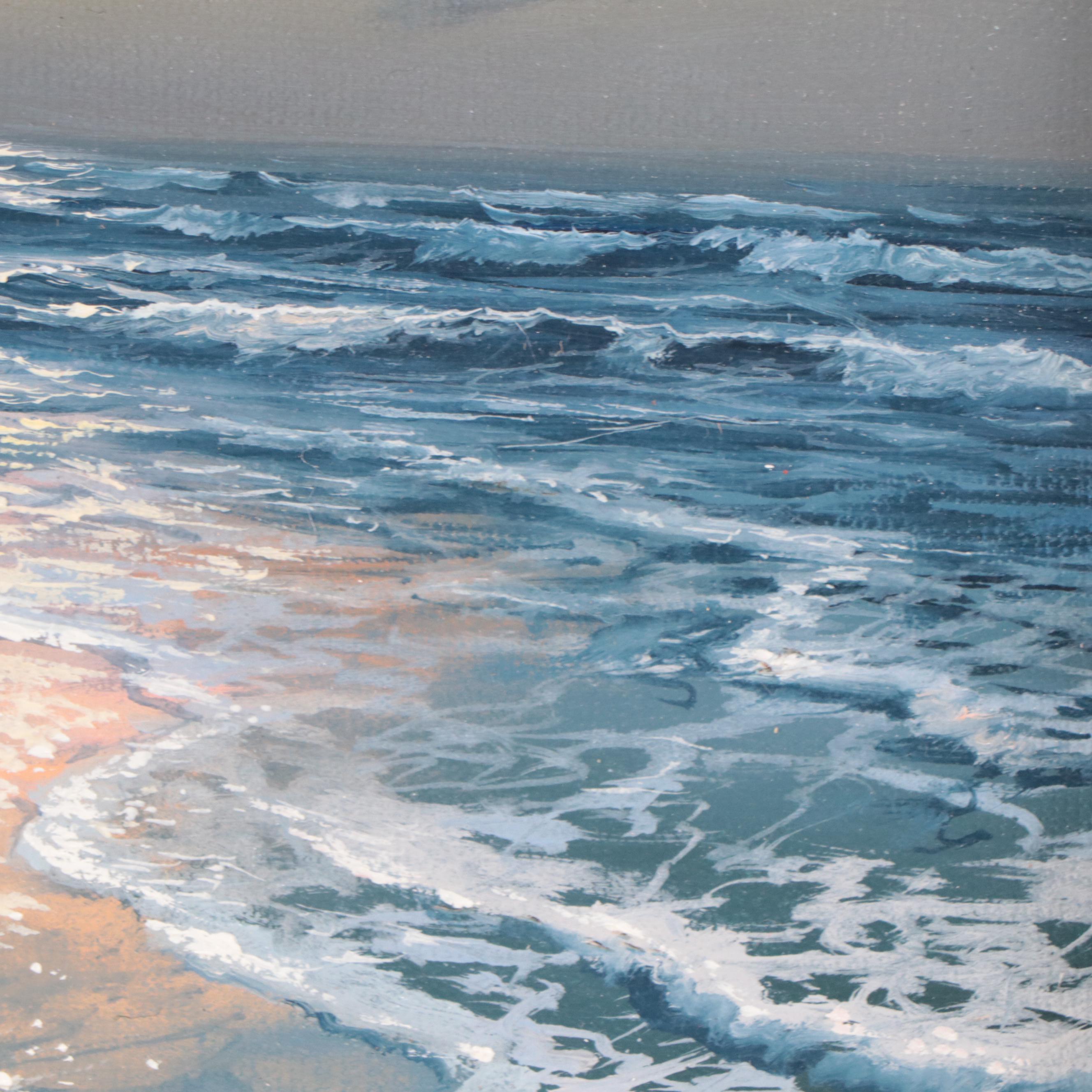 Jevgenijus Litvinas Oil Painting "Moonlight," 2023