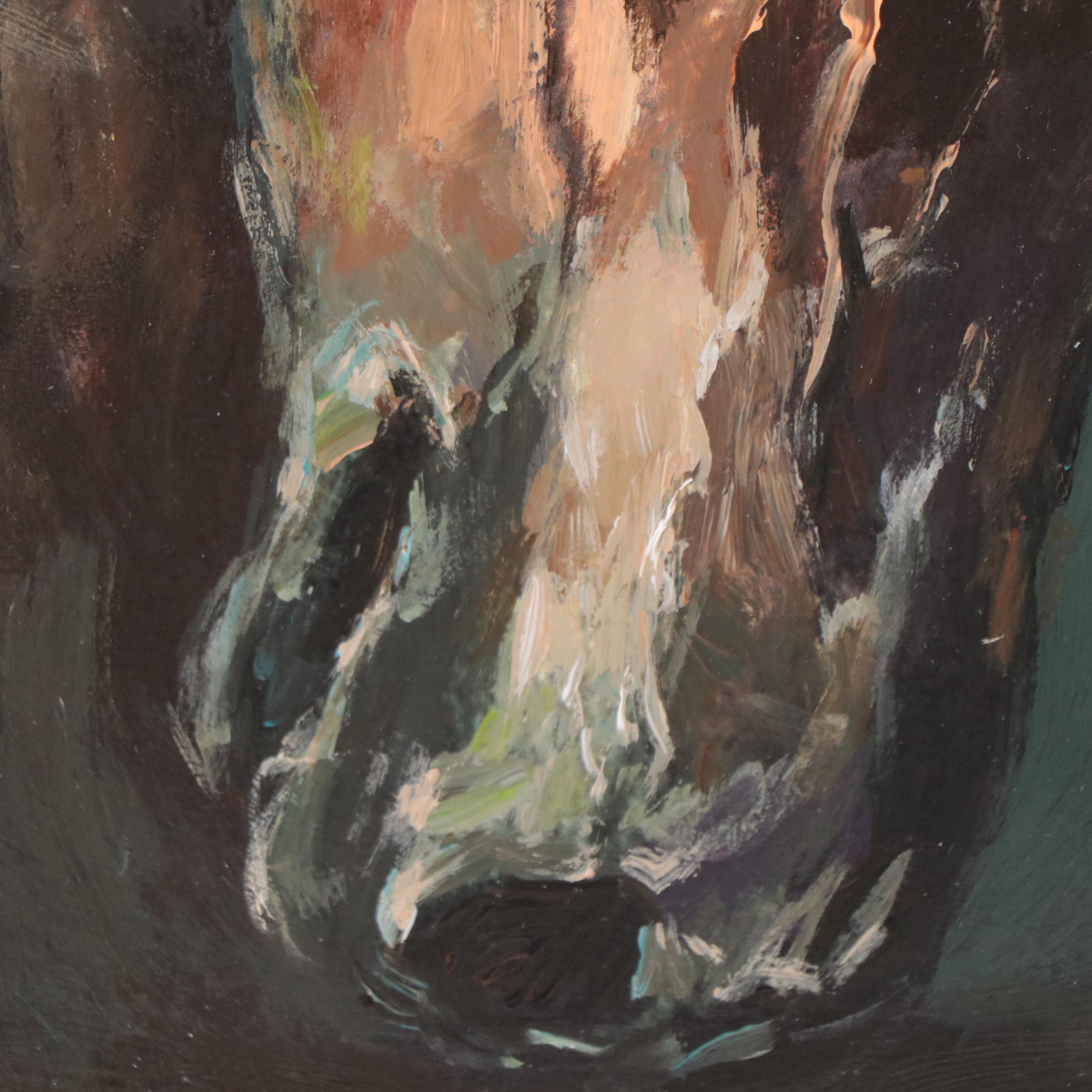 Oil Painting of Horse, 1997