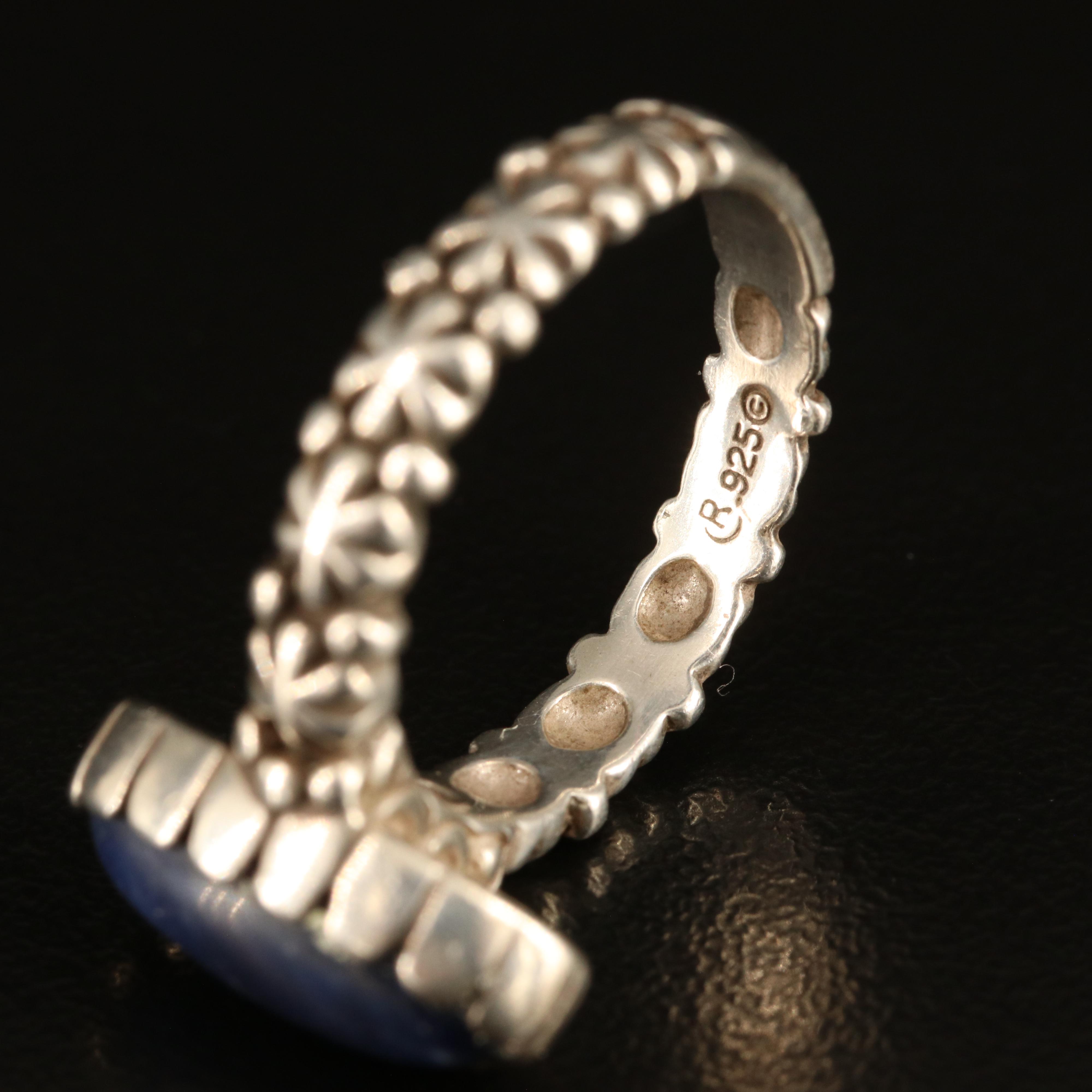 Relios Sterling Turquoise, Malachite and Sodalite Rings and Earrings