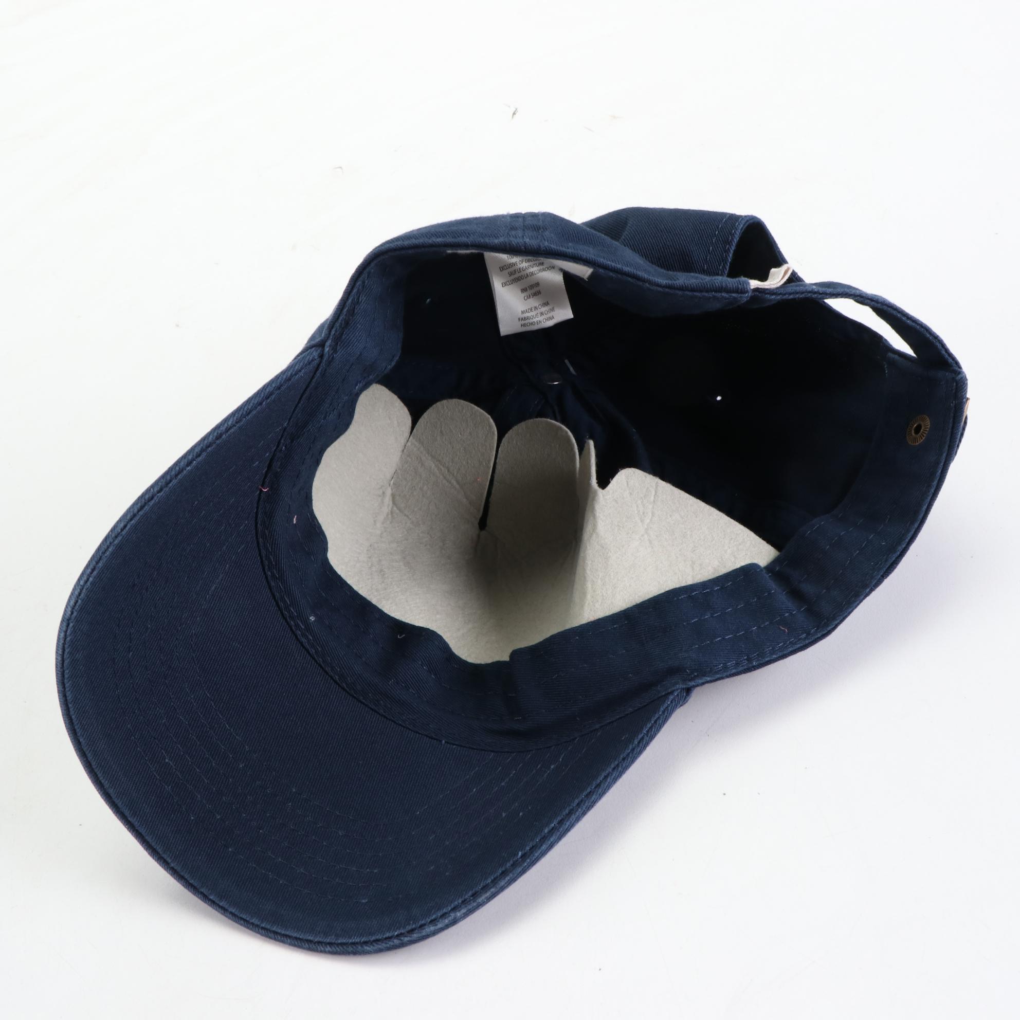 Life is Good and Black Clover Baseball Caps with Two Left Feet and Other Socks