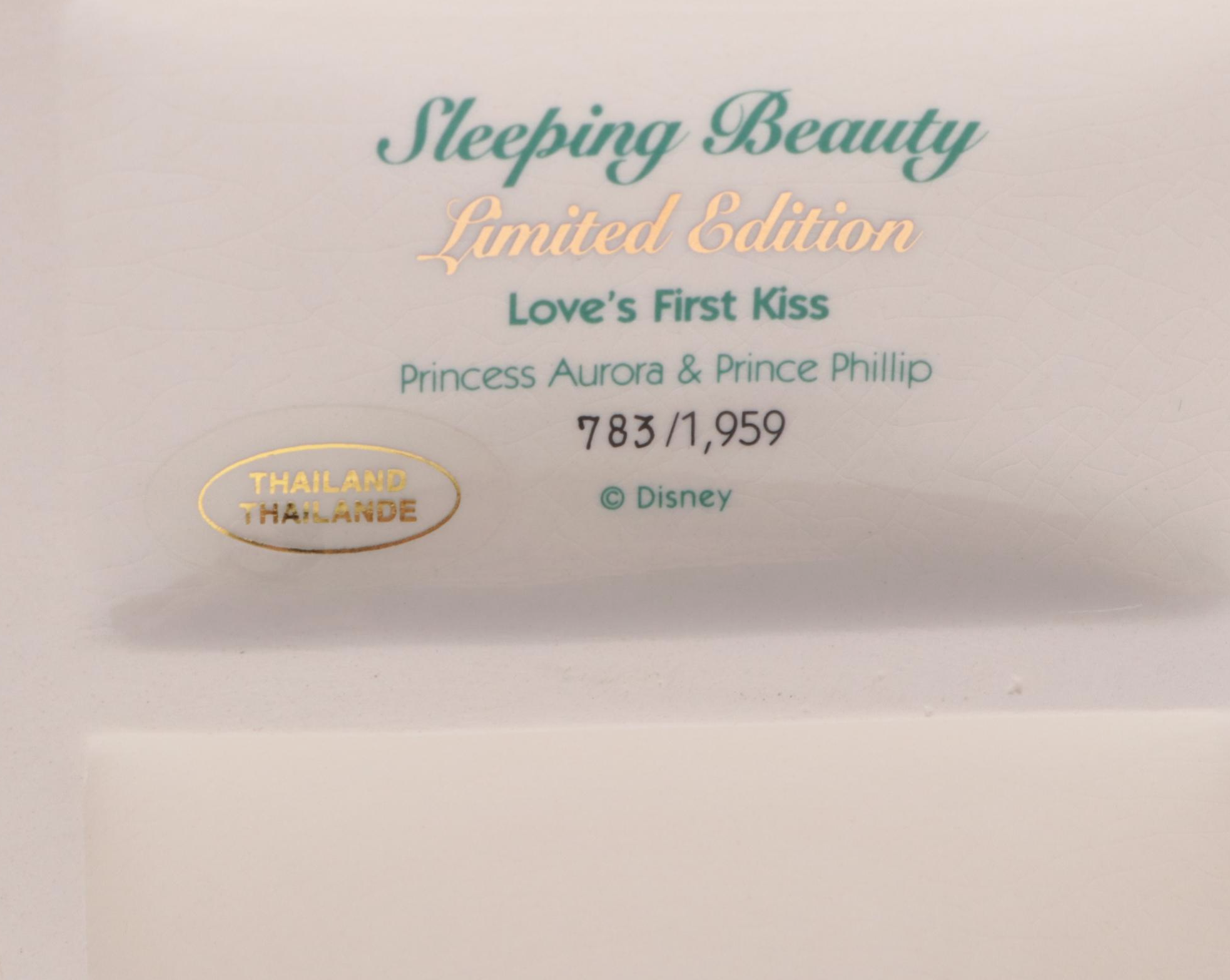 Walt Disney Classics Sleeping Beauty "Love's First Kiss" Limited Edition Figure