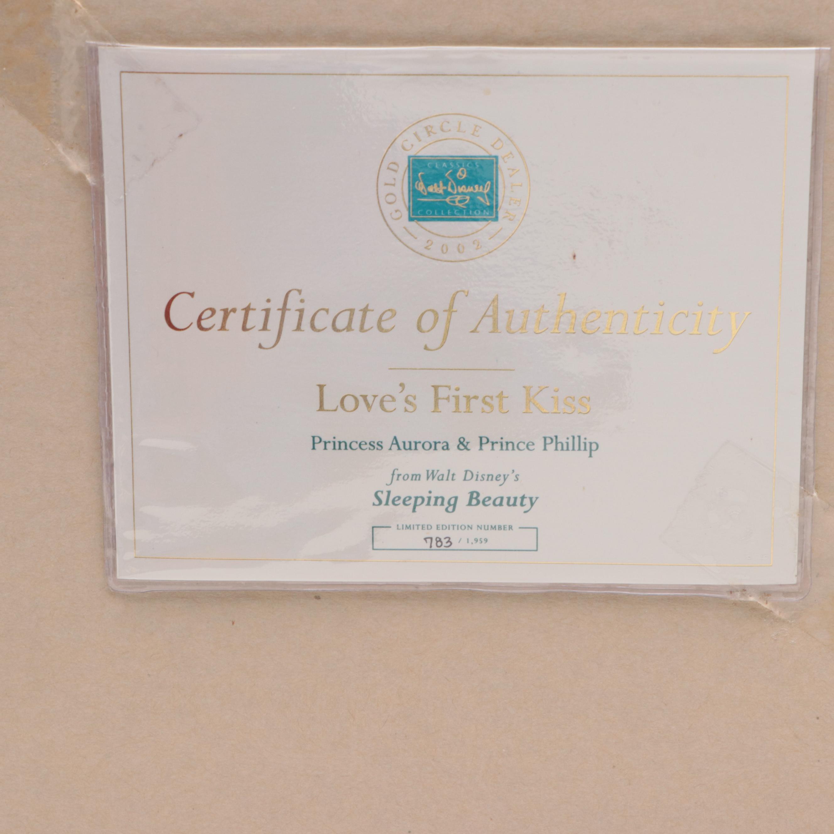 Walt Disney Classics Sleeping Beauty "Love's First Kiss" Limited Edition Figure