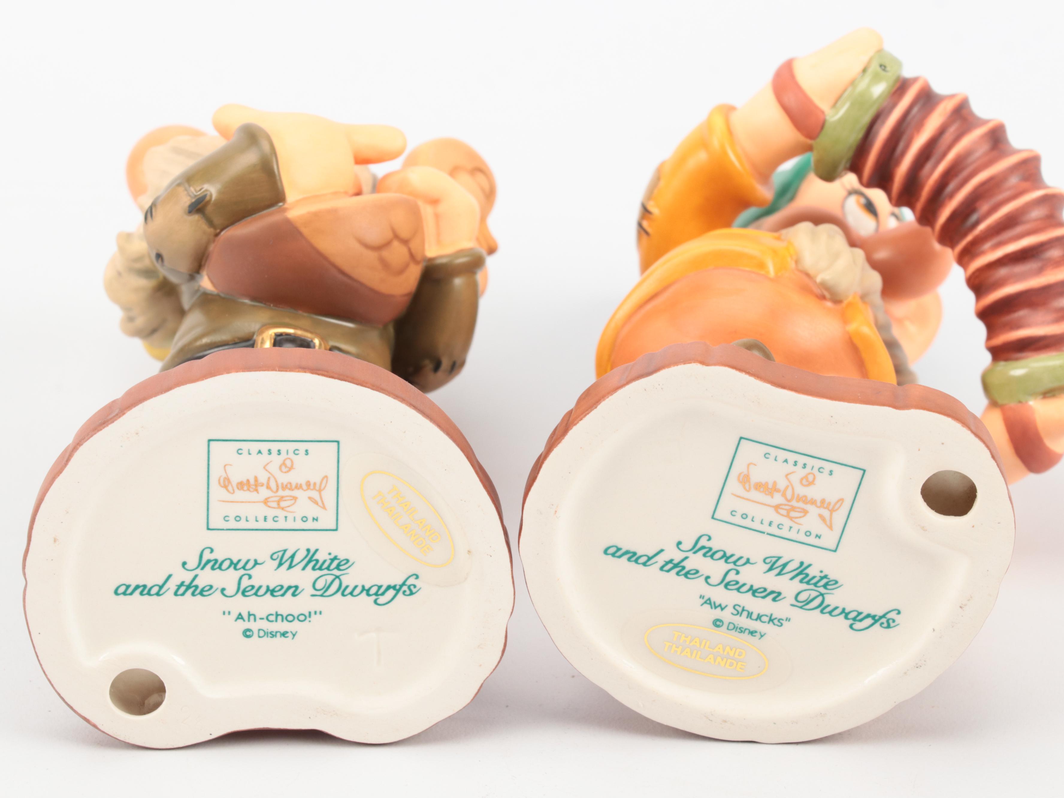 Walt Disney Classics Collection "Snow White and the Seven Dwarfs" Figurines