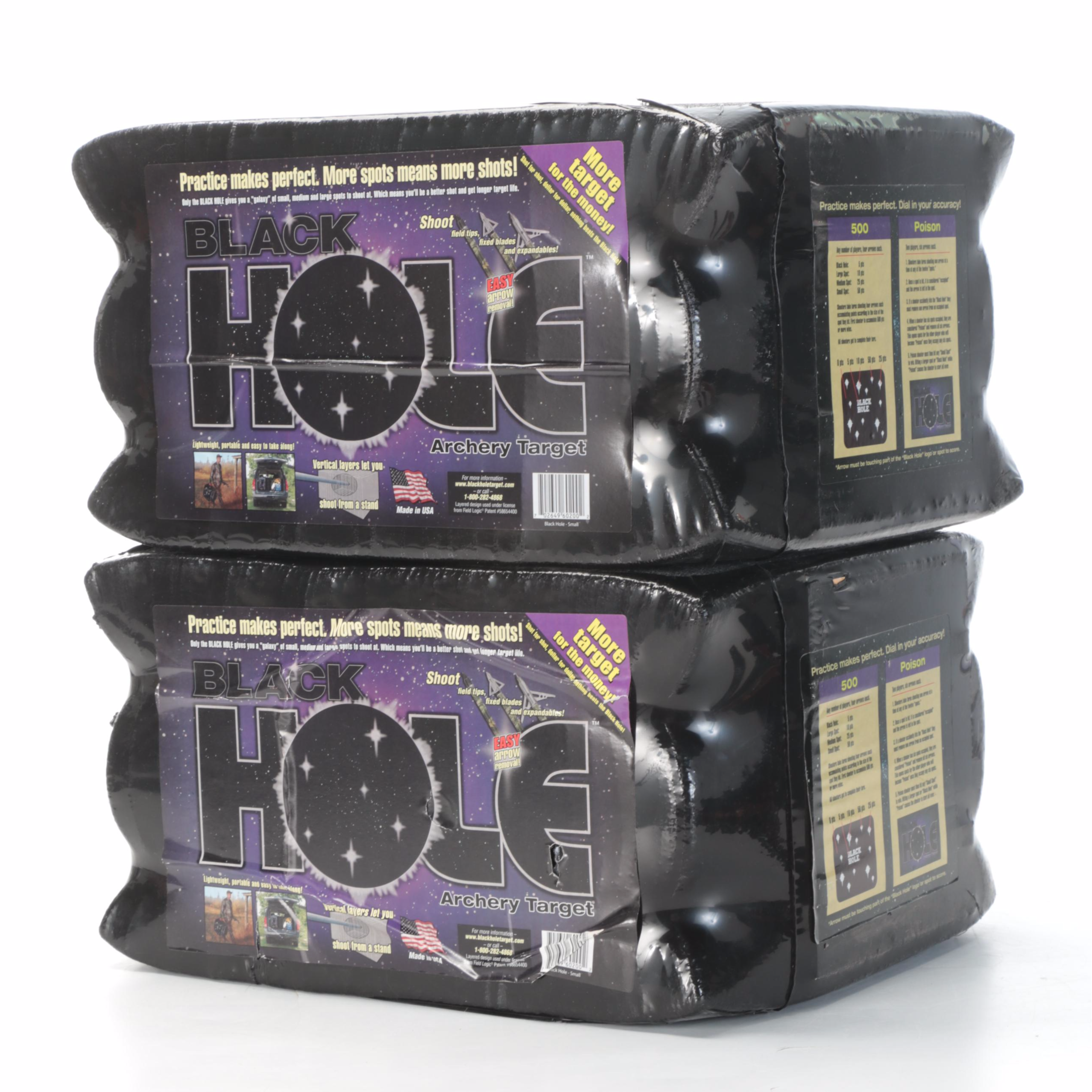 Hole Archery Targets With Matrix Recurve Bow and Gold Tip Arrows