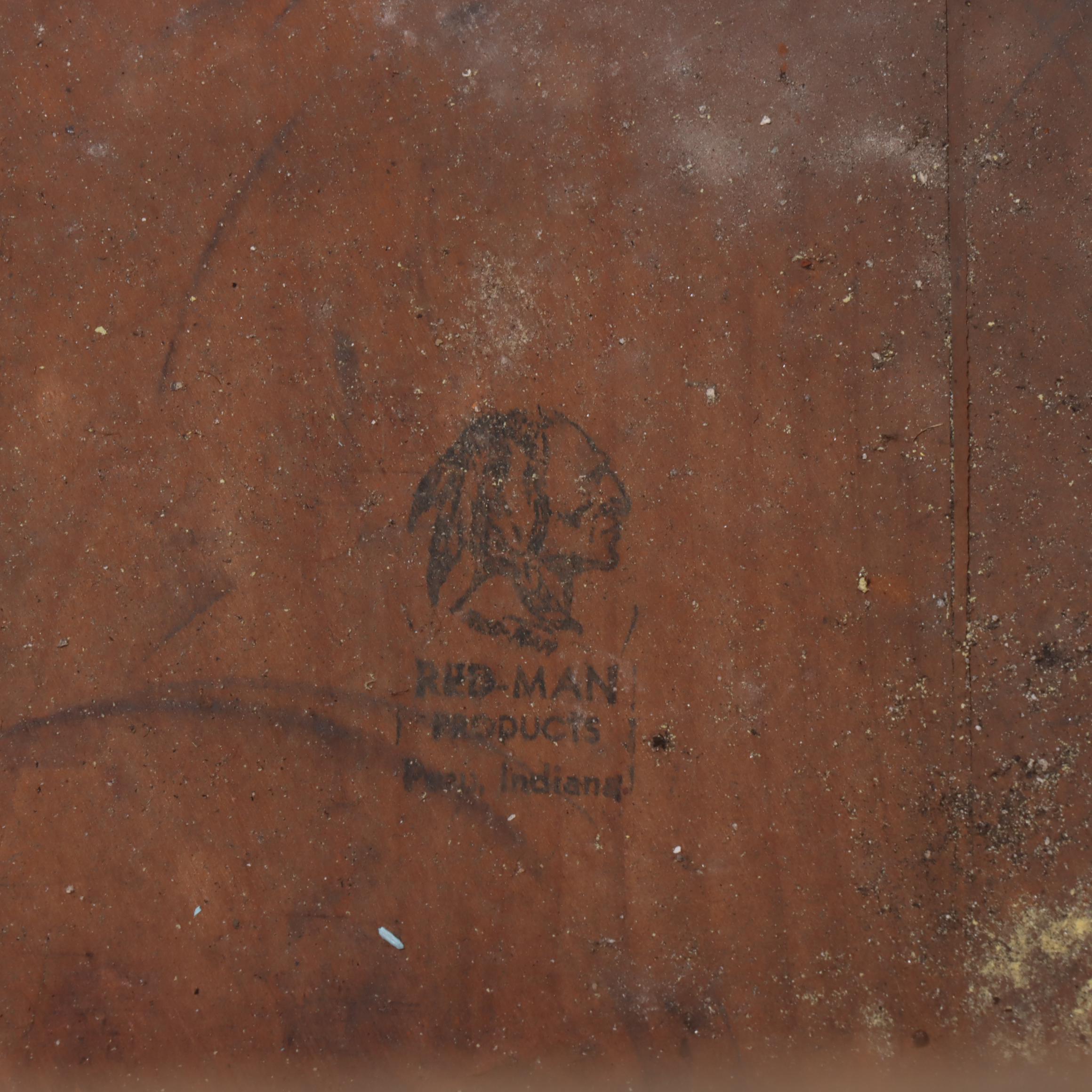 Red-Man Split Wood Grape Harvest Basket With More Wood Splint Baskets