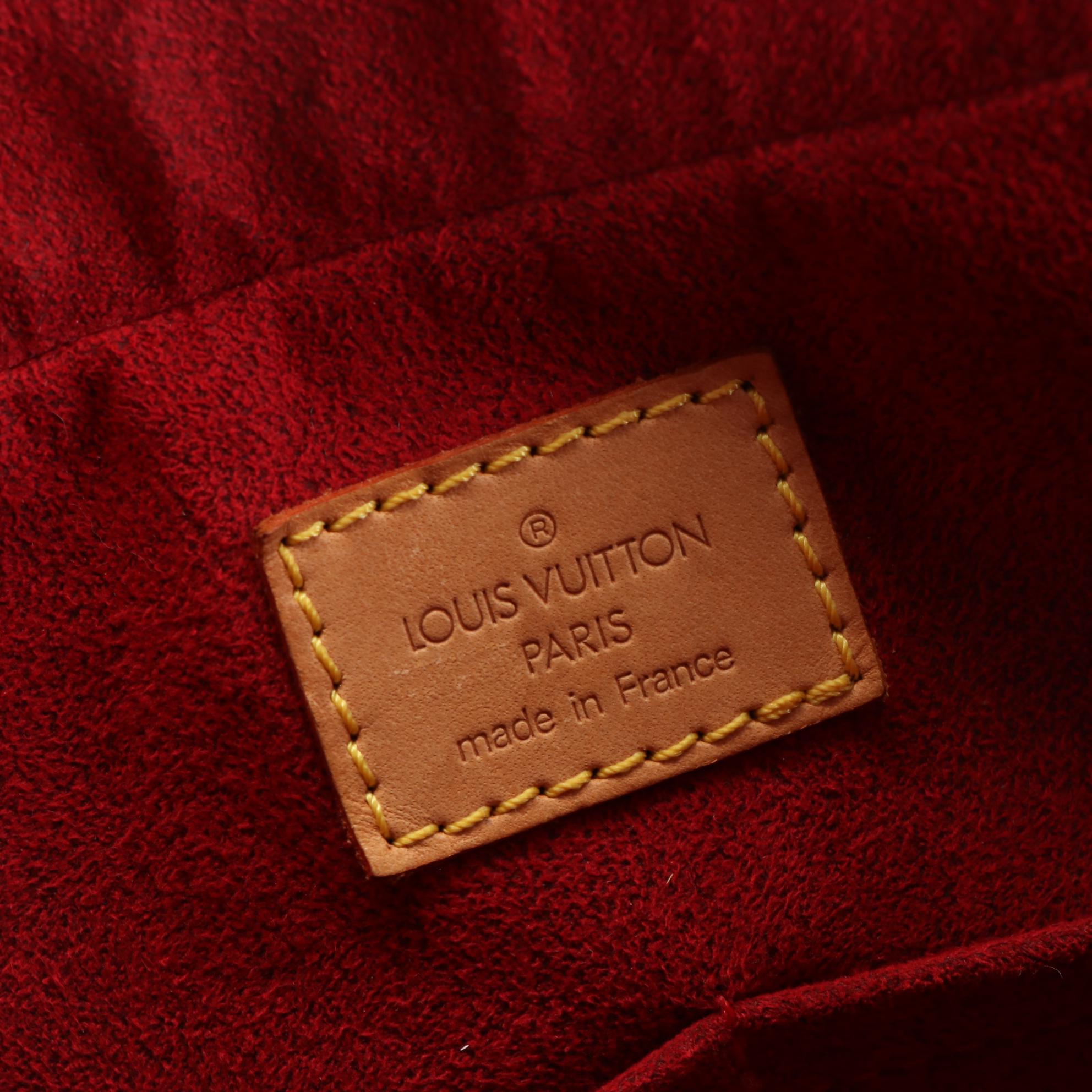 Louis Vuitton Multipli Cite Handbag in Monogram Canvas and Vachetta Leather