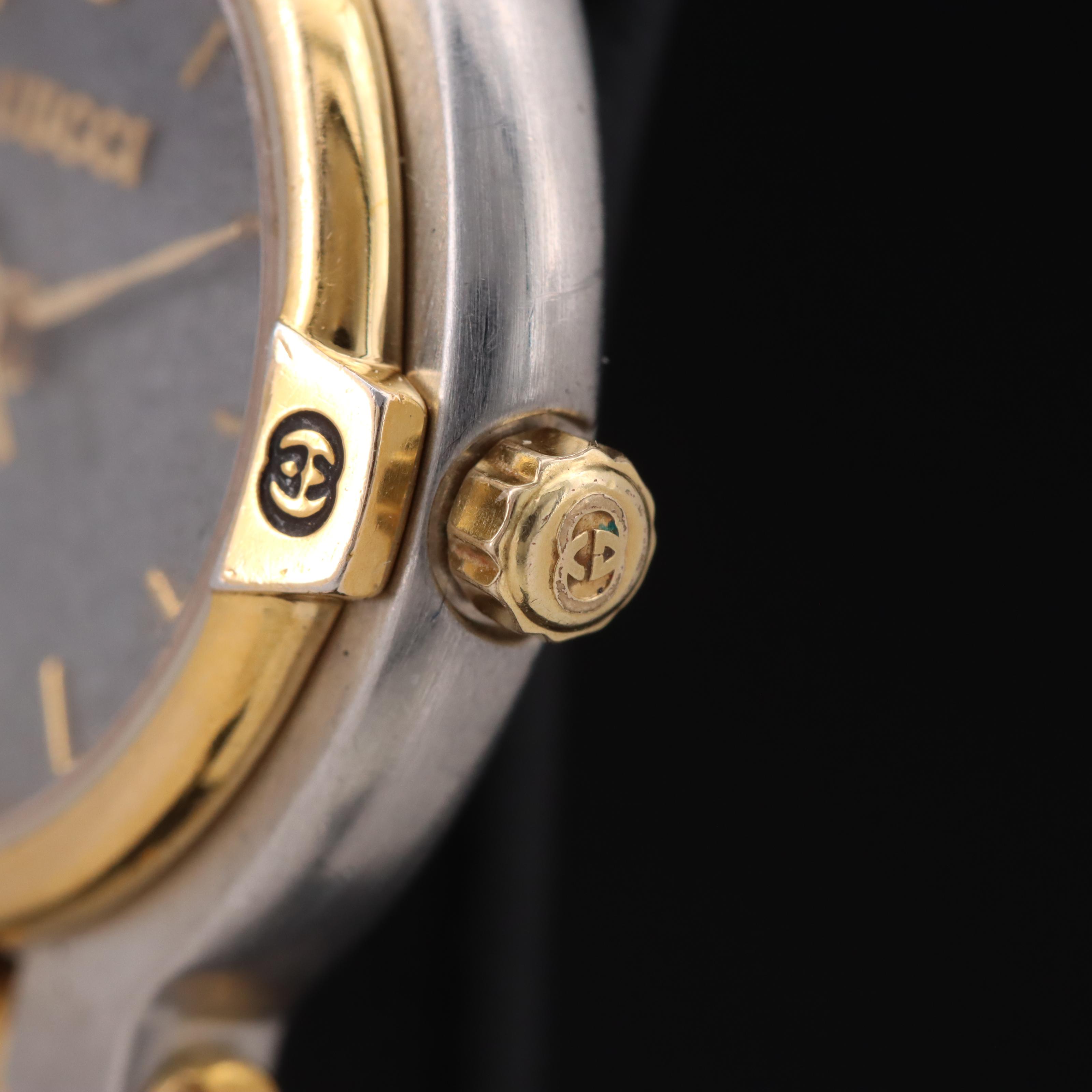 Vintage Gucci Two-Tone with Date Watch