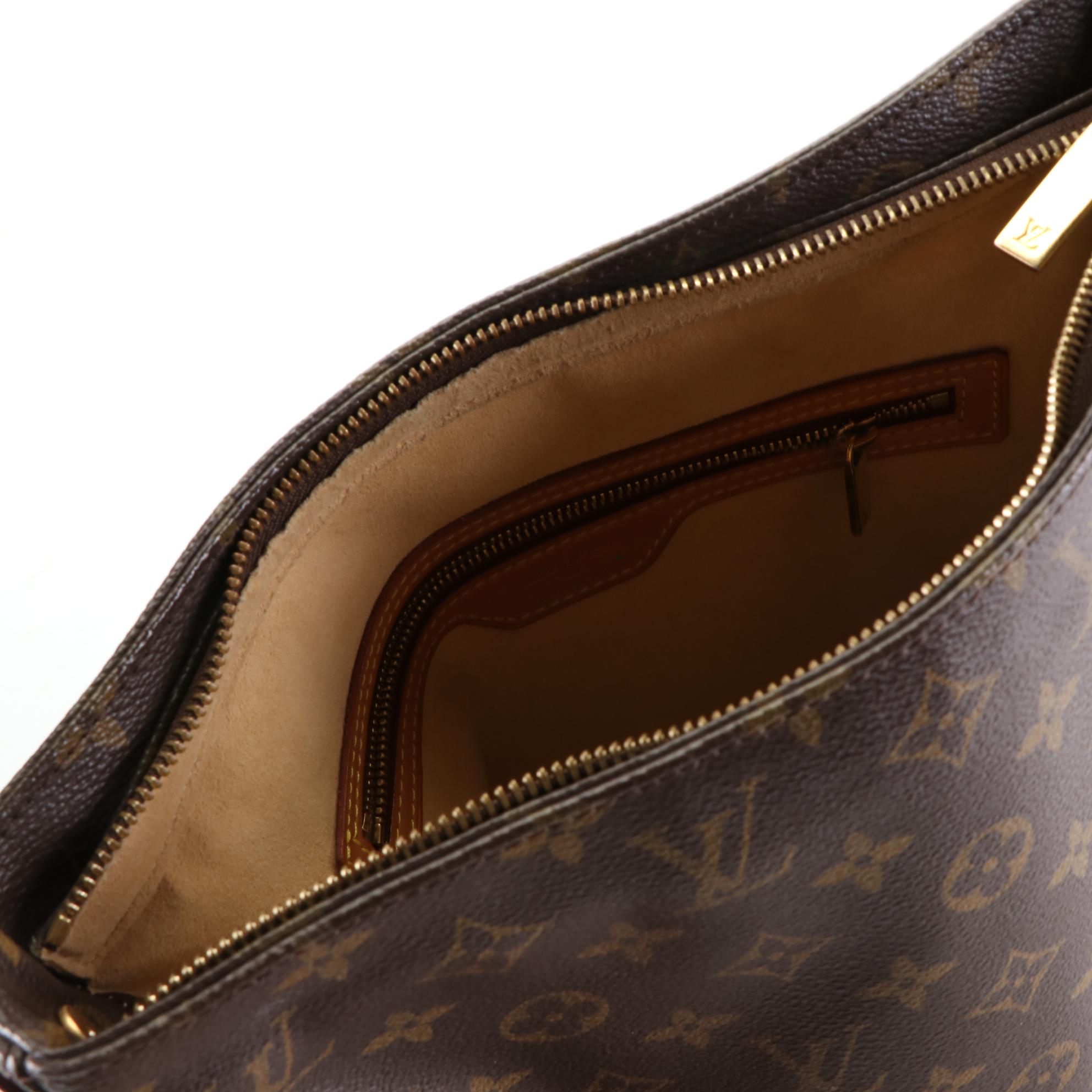 Louis Vuitton Looping MM Bag in Monogram Canvas and Vachetta Leather