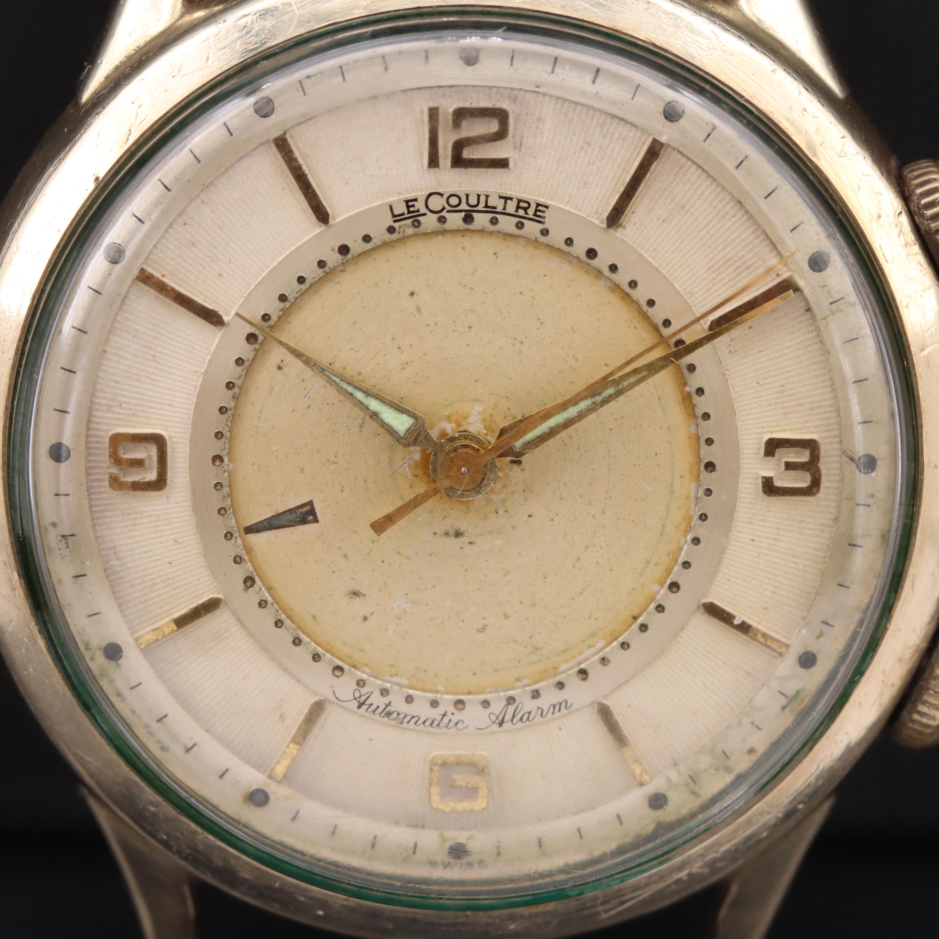 Vintage LeCoultre Memovox Automatic Alarm Watch