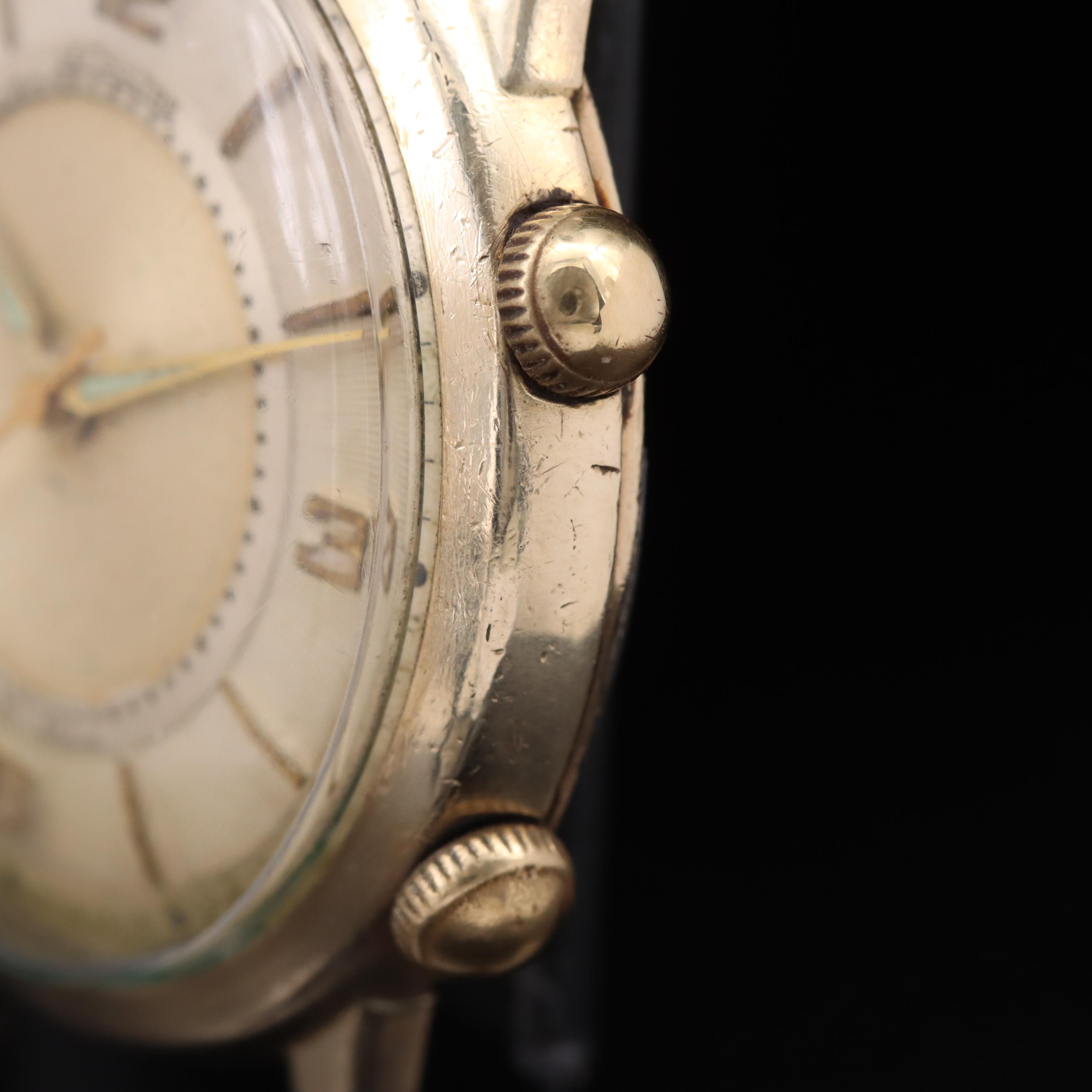 Vintage LeCoultre Memovox Automatic Alarm Watch