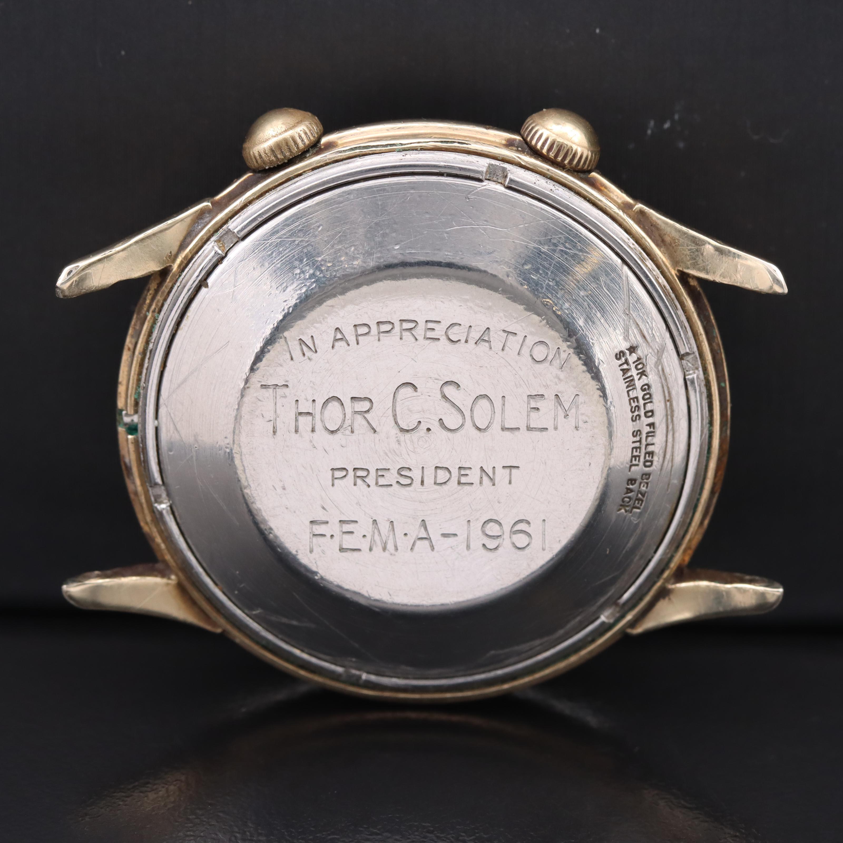 Vintage LeCoultre Memovox Automatic Alarm Watch