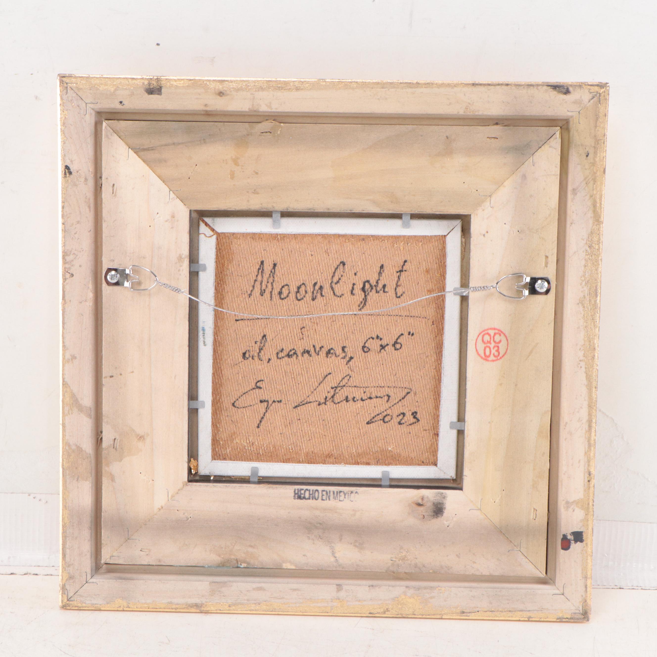 Jevgenijus Litvinas Oil Painting "Moonlight," 2023