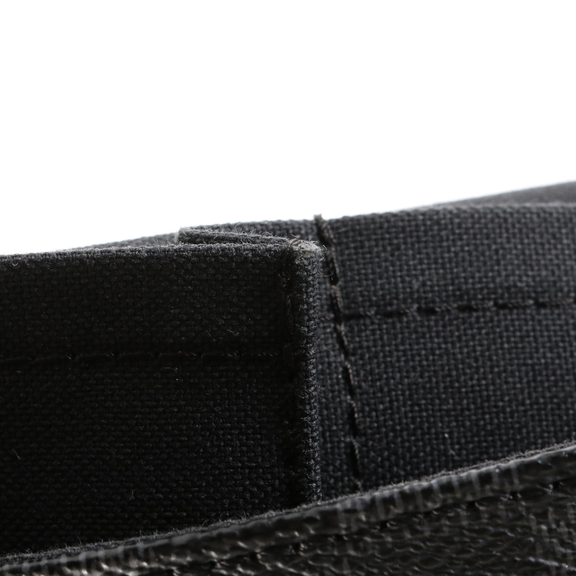 Louis Vuitton Renzo Messenger Bag Damier Graphite Canvas and Black Leather