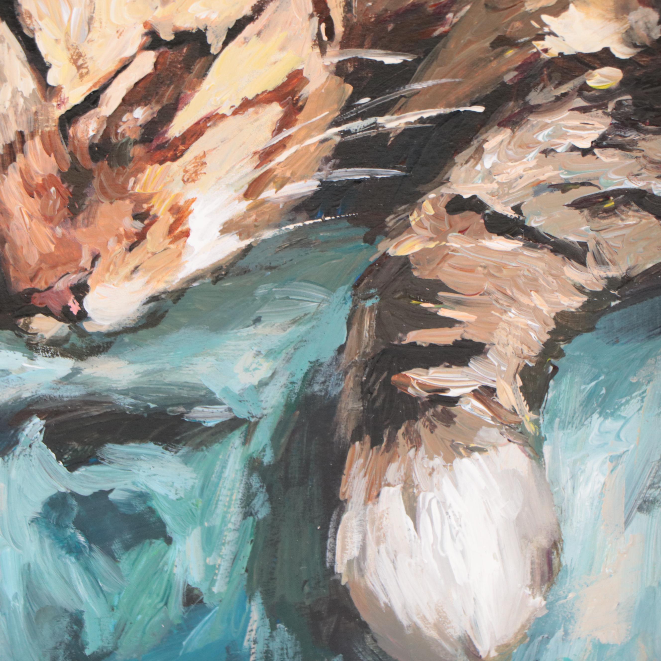 Adam Deda Cat Portrait Oil Painting "Catnap," 2023