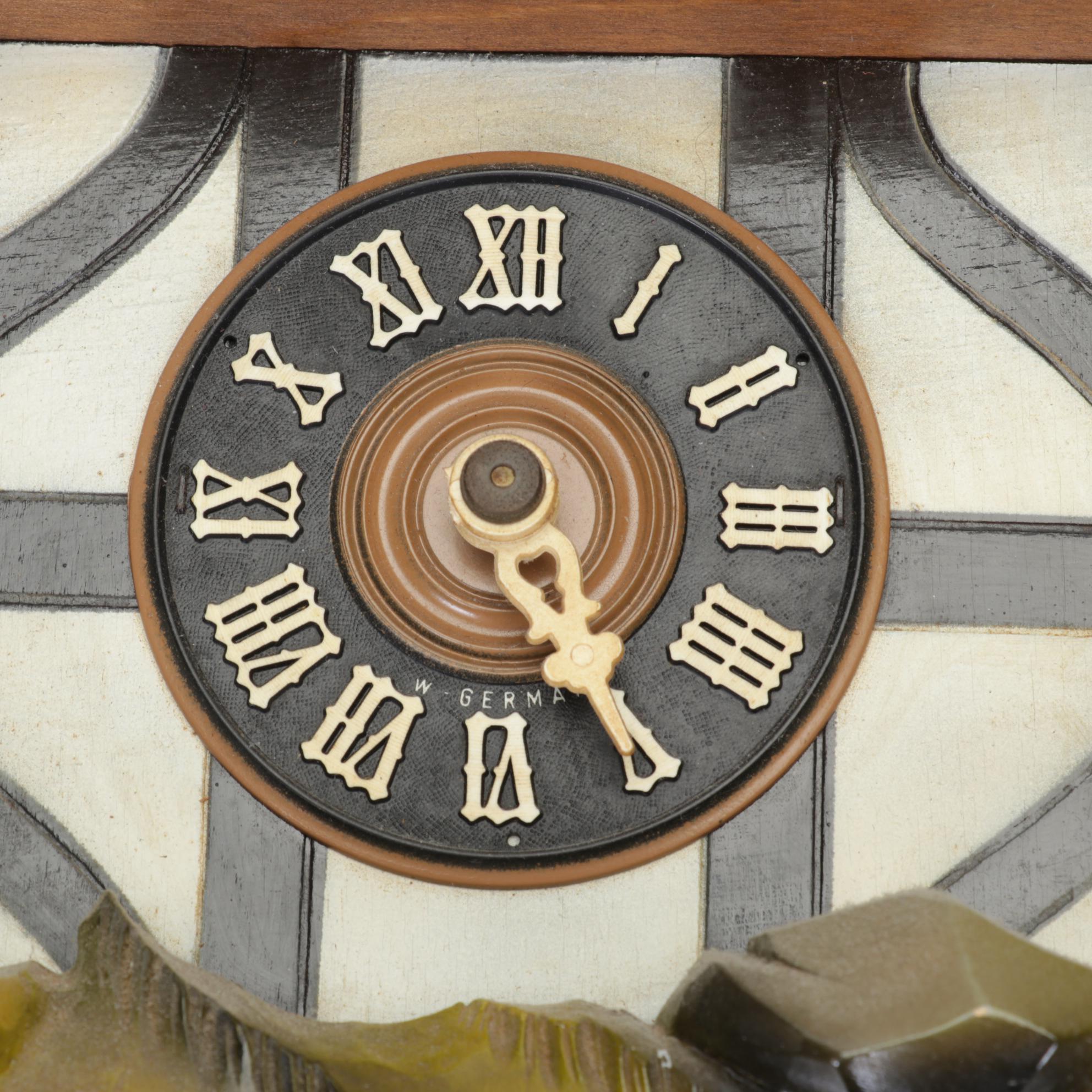 Emil Schmecken Becher Traditional Style with Other Chalet Style Cuckoo Clocks