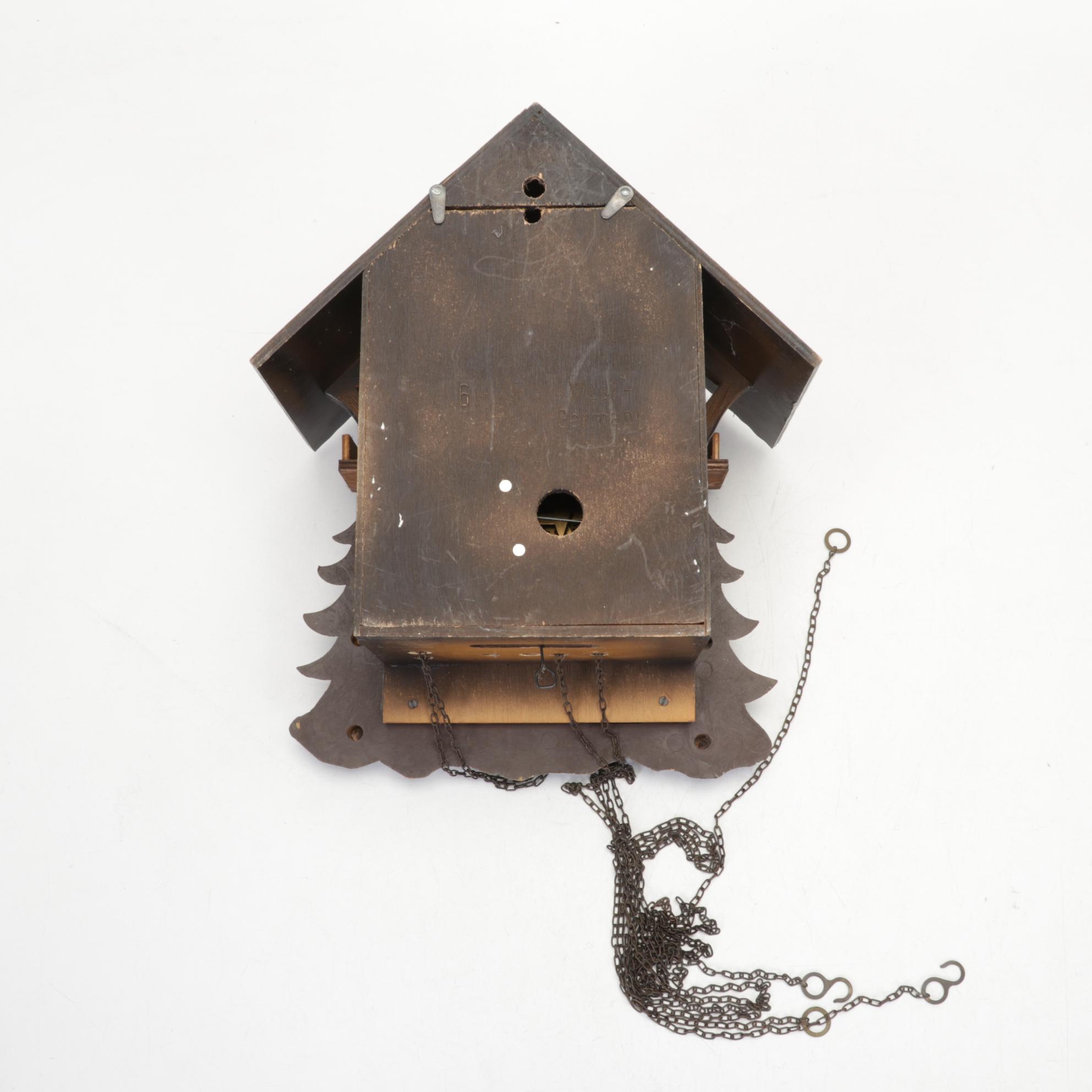 Emil Schmecken Becher Traditional Style with Other Chalet Style Cuckoo Clocks