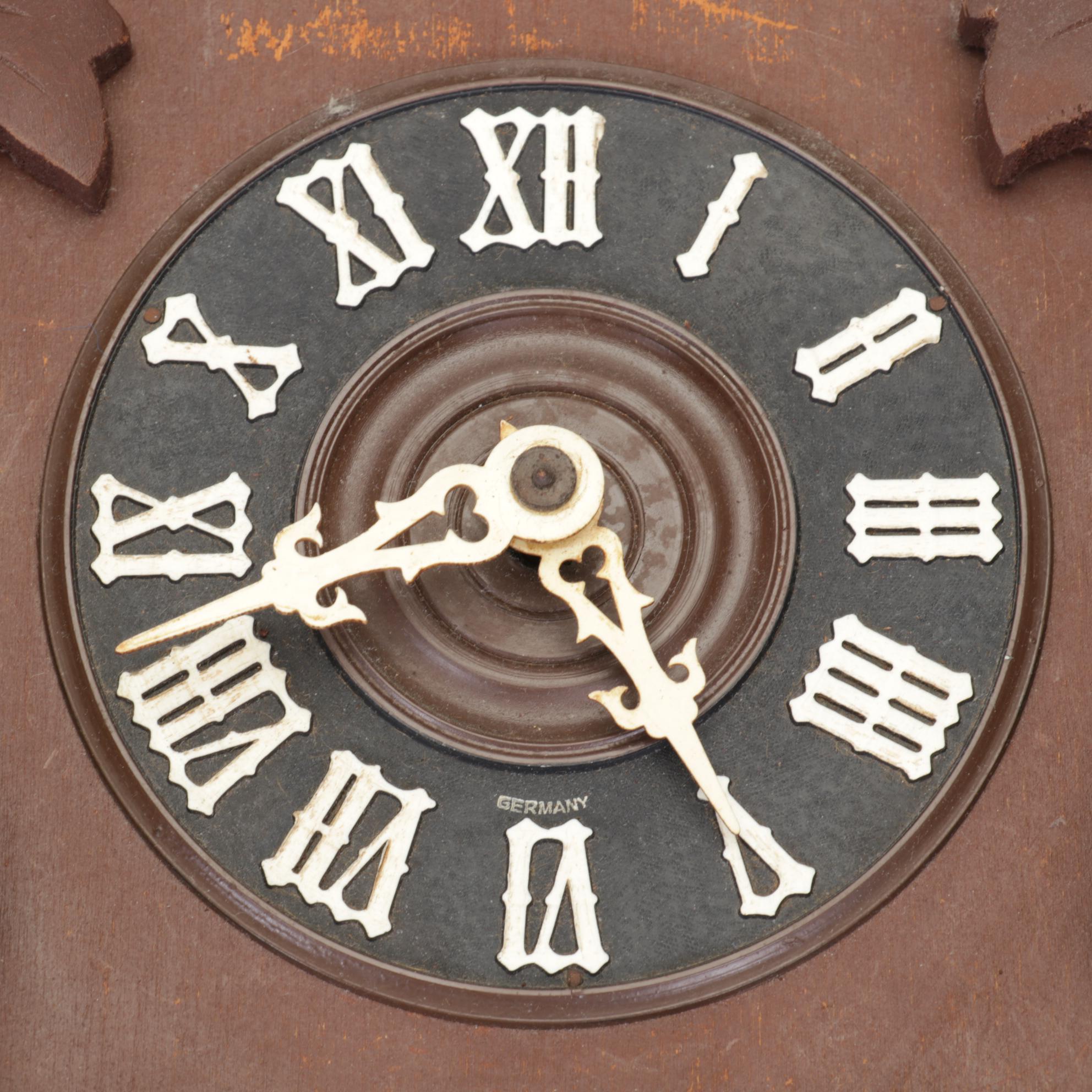 Emil Schmecken Becher Traditional Style with Other Chalet Style Cuckoo Clocks