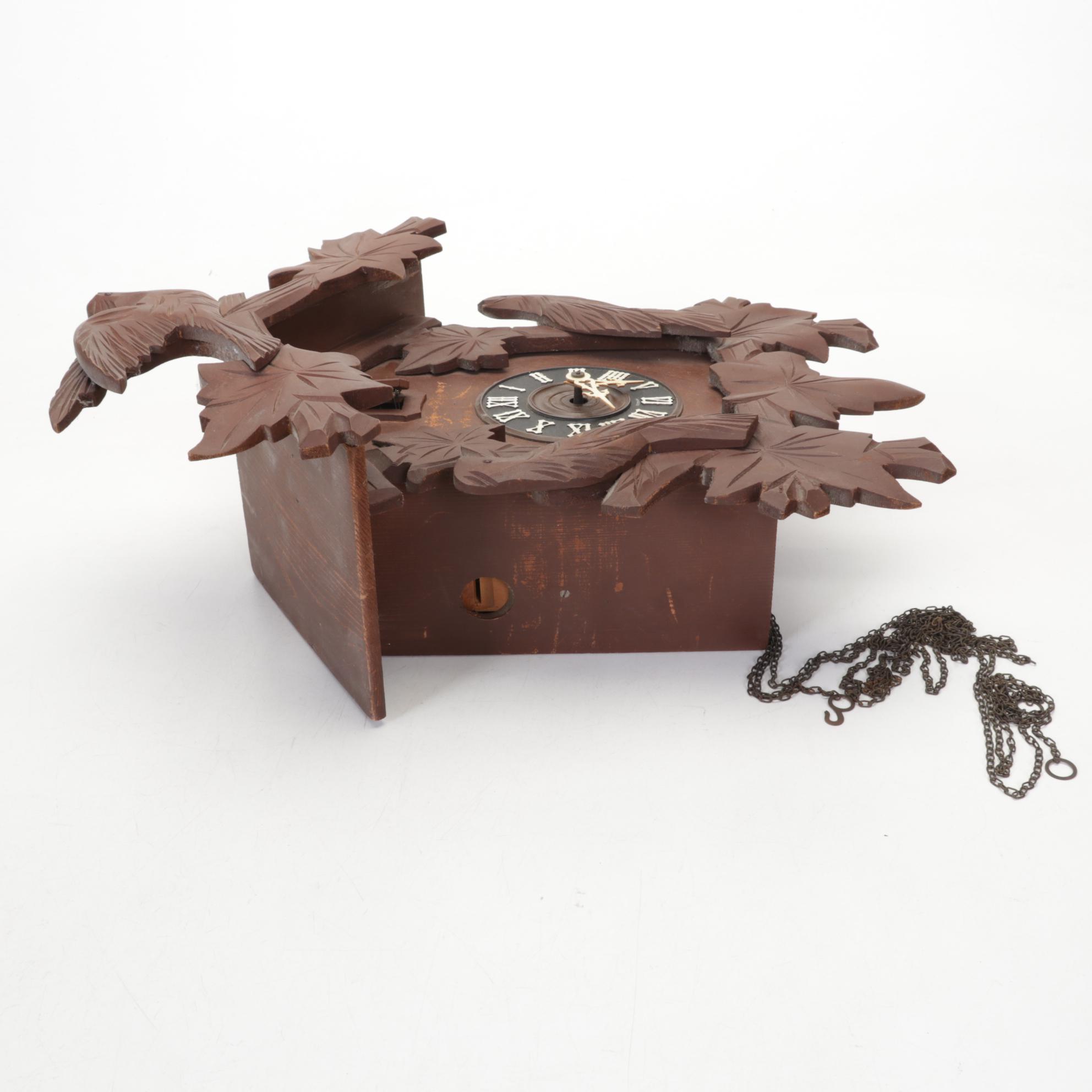 Emil Schmecken Becher Traditional Style with Other Chalet Style Cuckoo Clocks