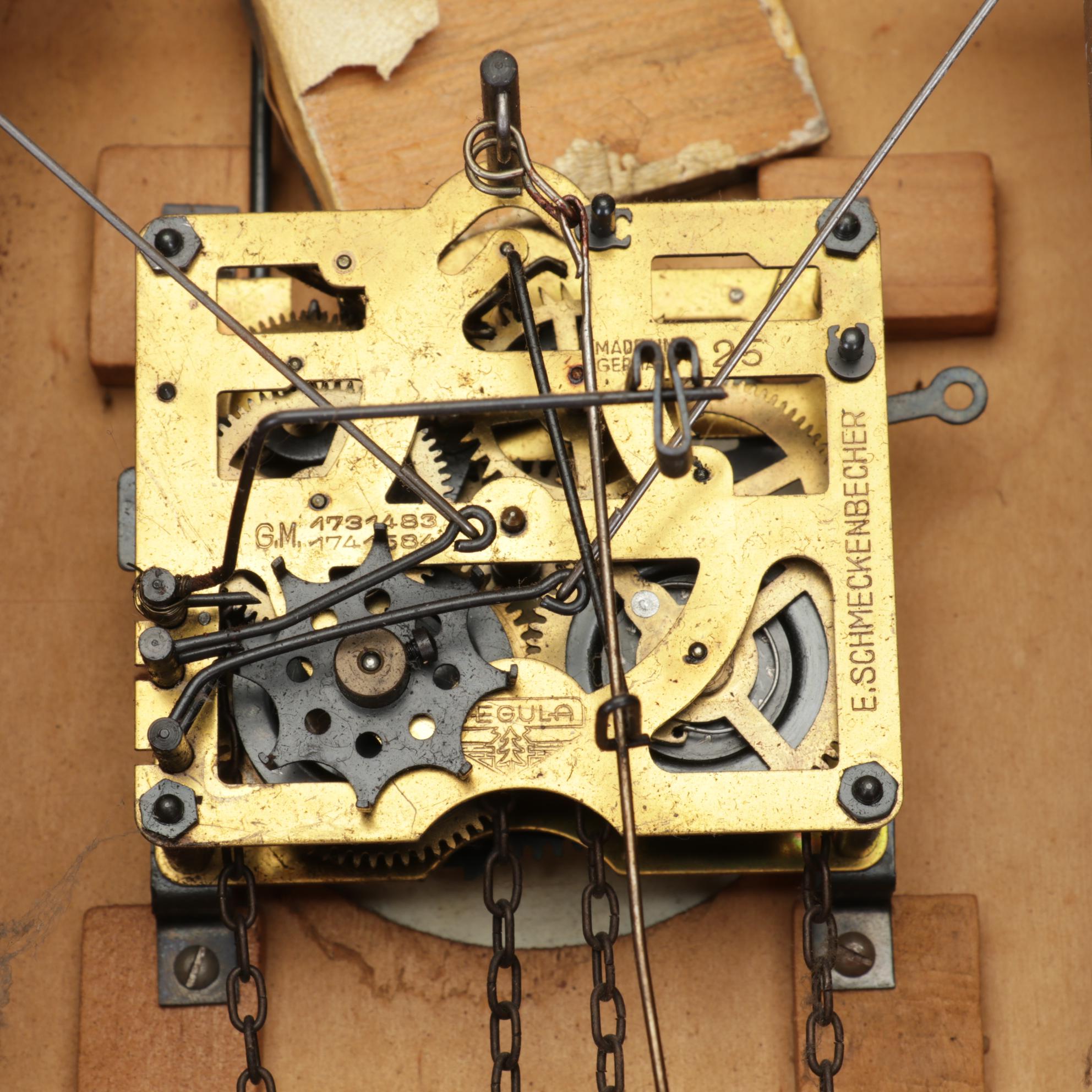 Emil Schmecken Becher Traditional Style with Other Chalet Style Cuckoo Clocks