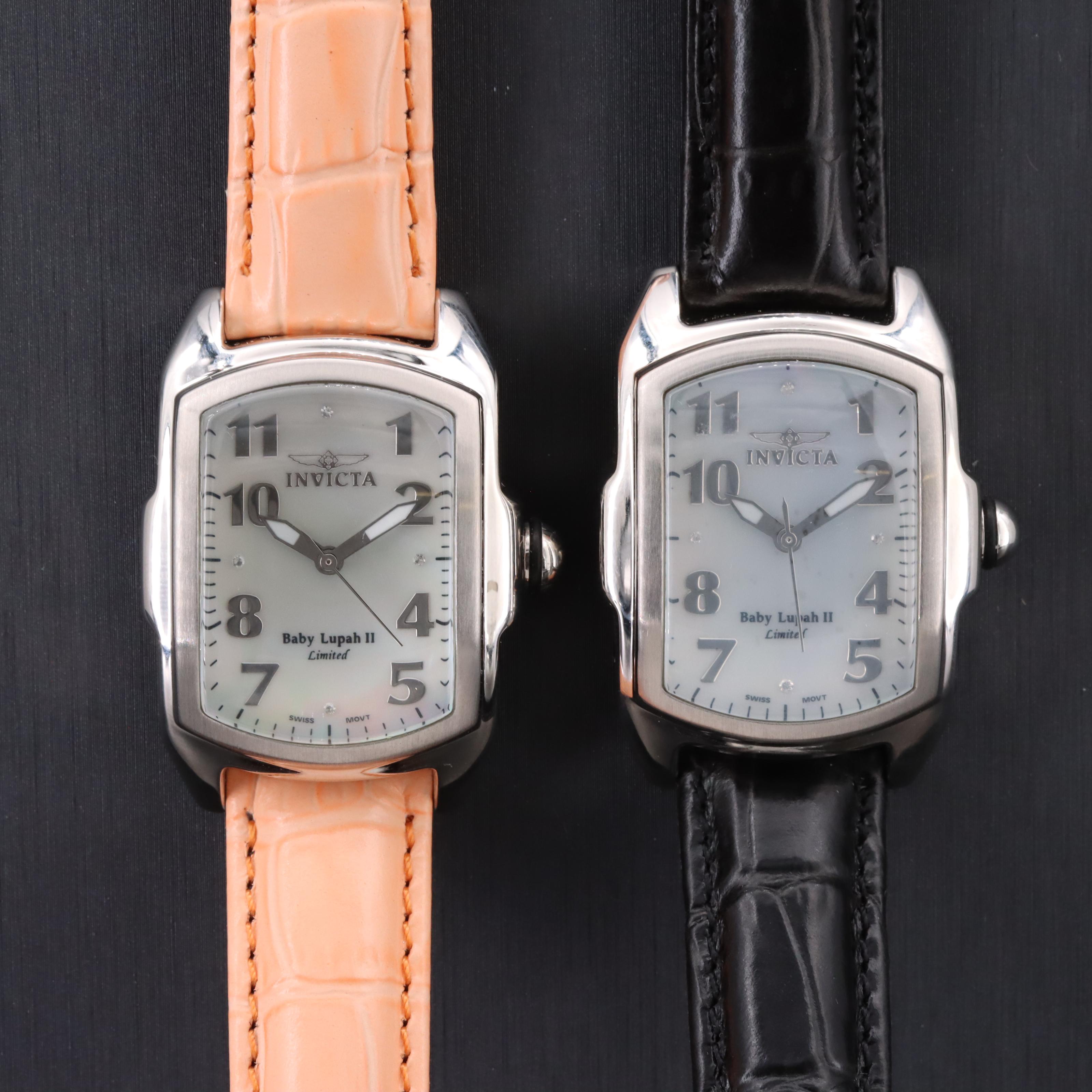Invicta "Baby Lupah II" Limited Edition Diamond Quartz Watches